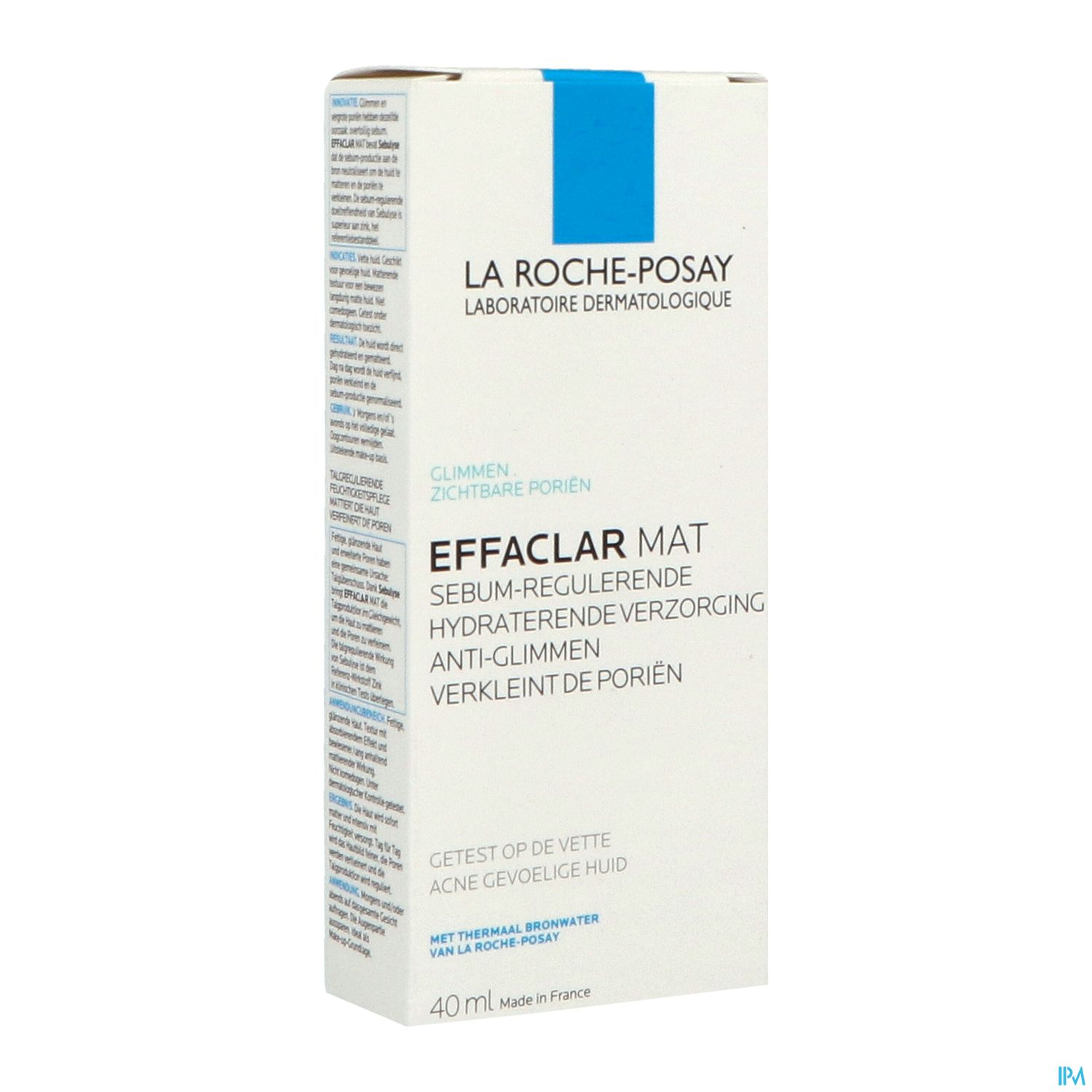 EFFACLAR MAT CR HYDRAT MATIF T/40ML