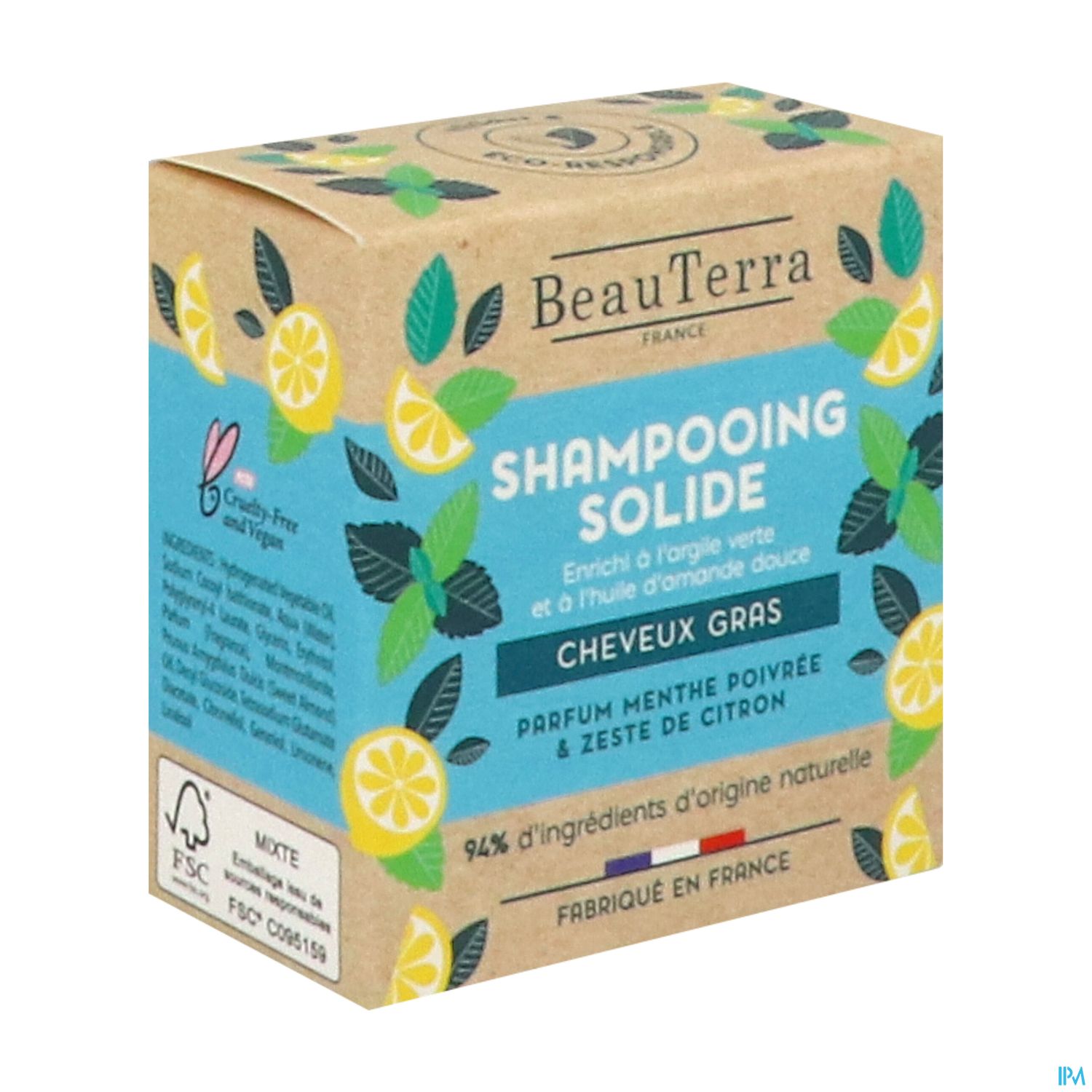 BEAUTERRA SH SOLIDE CHEV GRAS 75G