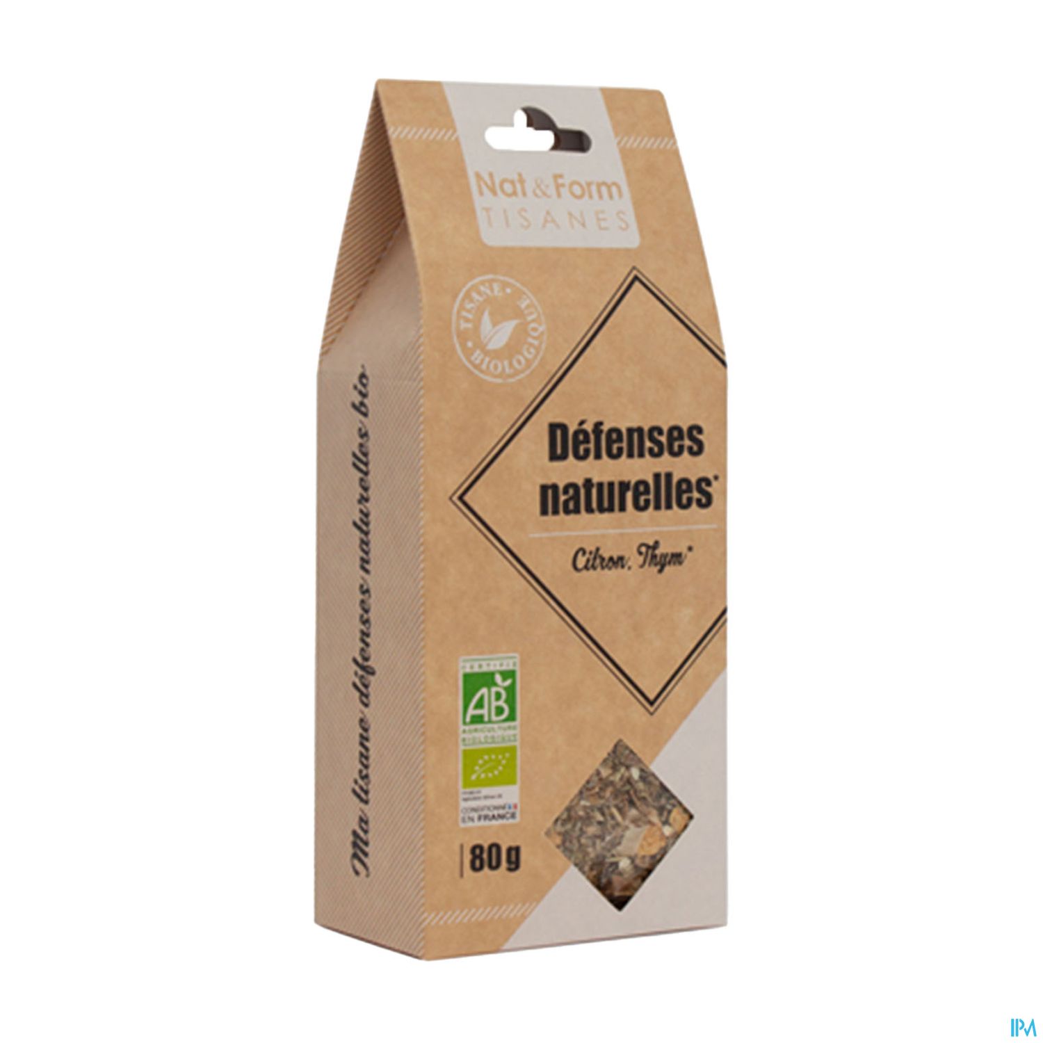 NAT&FORM TIS DEFENSE NATUR BIO 80G