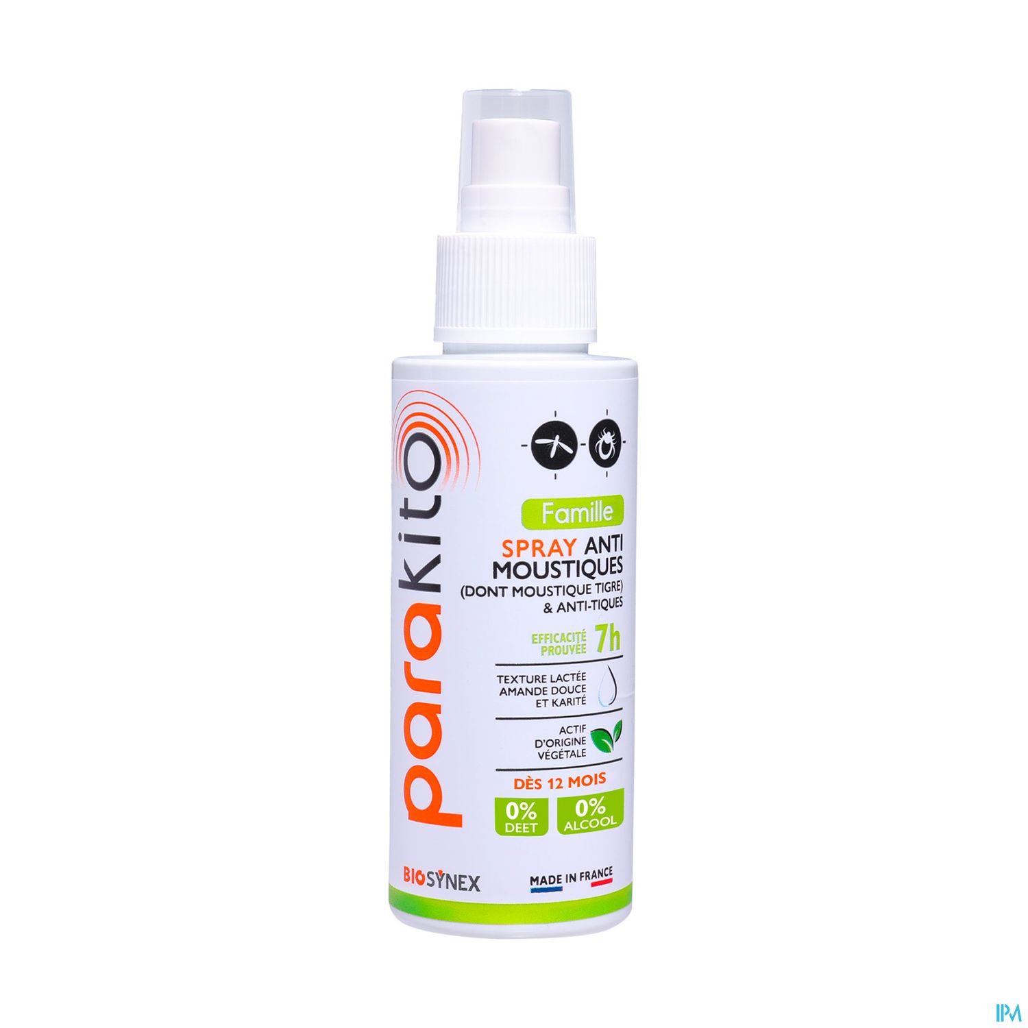 Parakito Spray Antimoustique Famille 75ml
