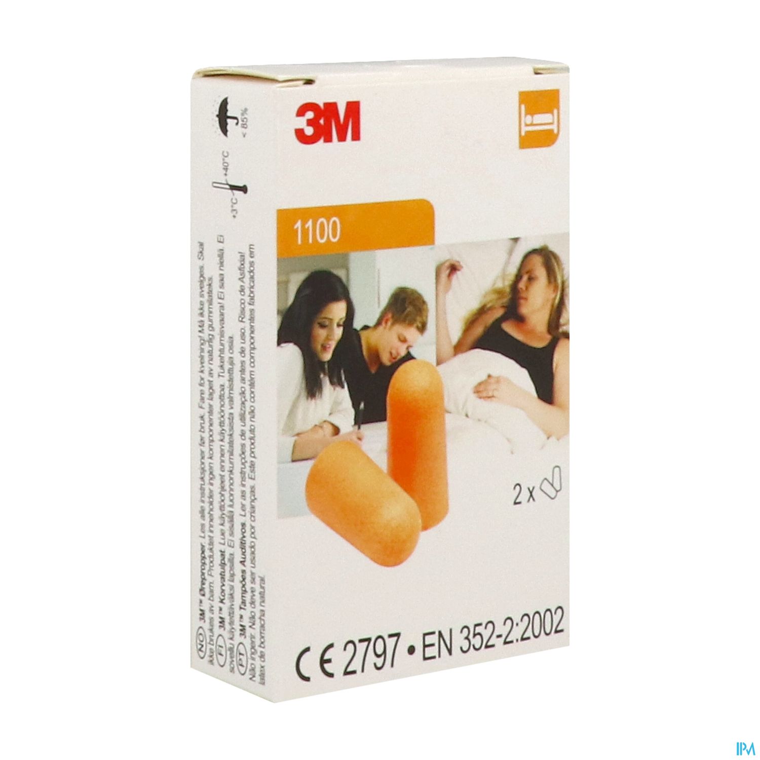 BOUCHON OREILLE 3M MOUSSE 4