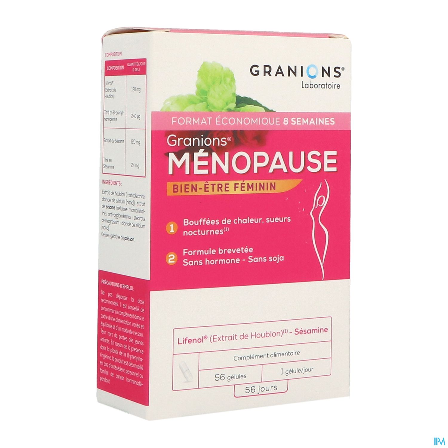 Granions Menopause Menogyn Gelule 56
