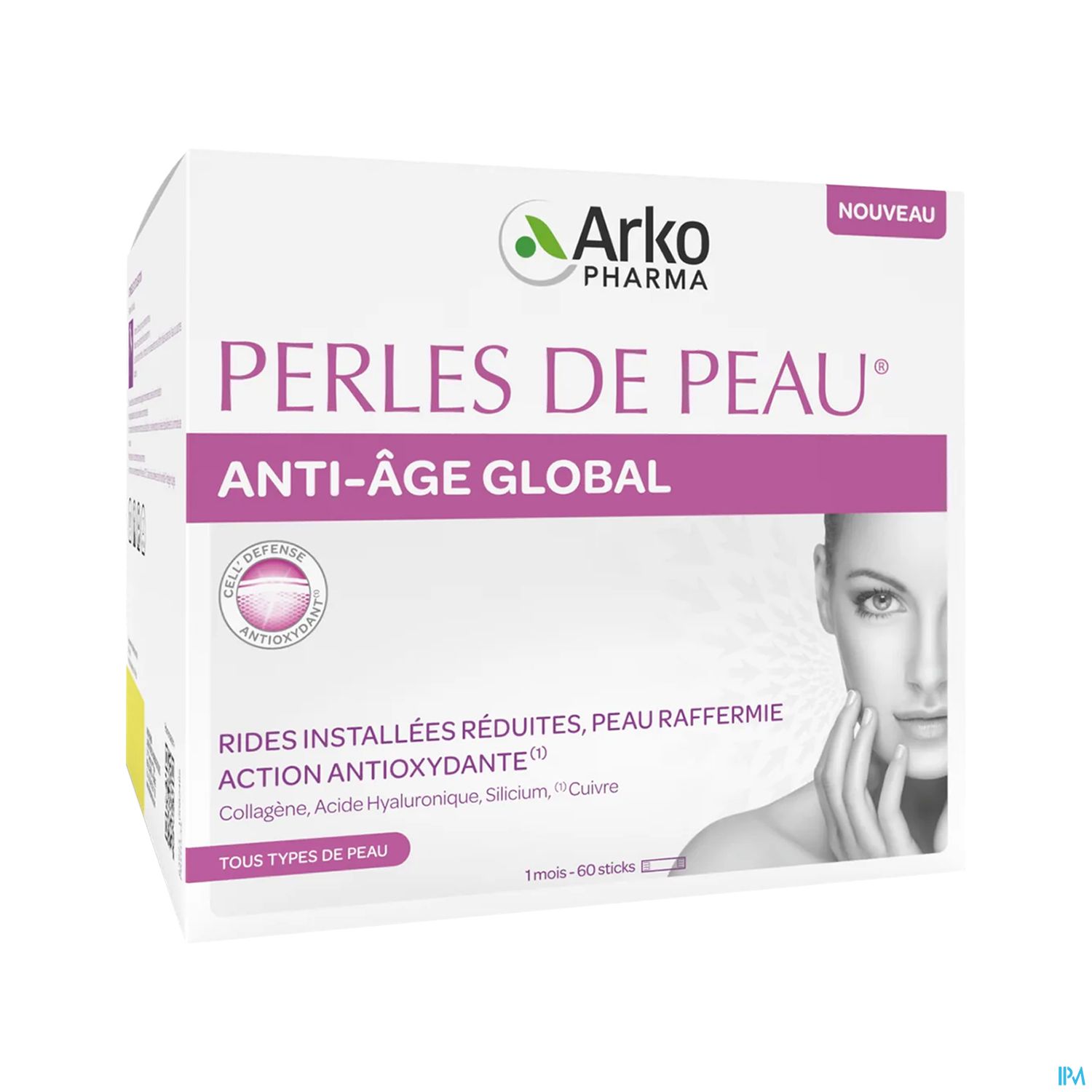 Arkopharma Perled De Peau Antiage Global Stick X60