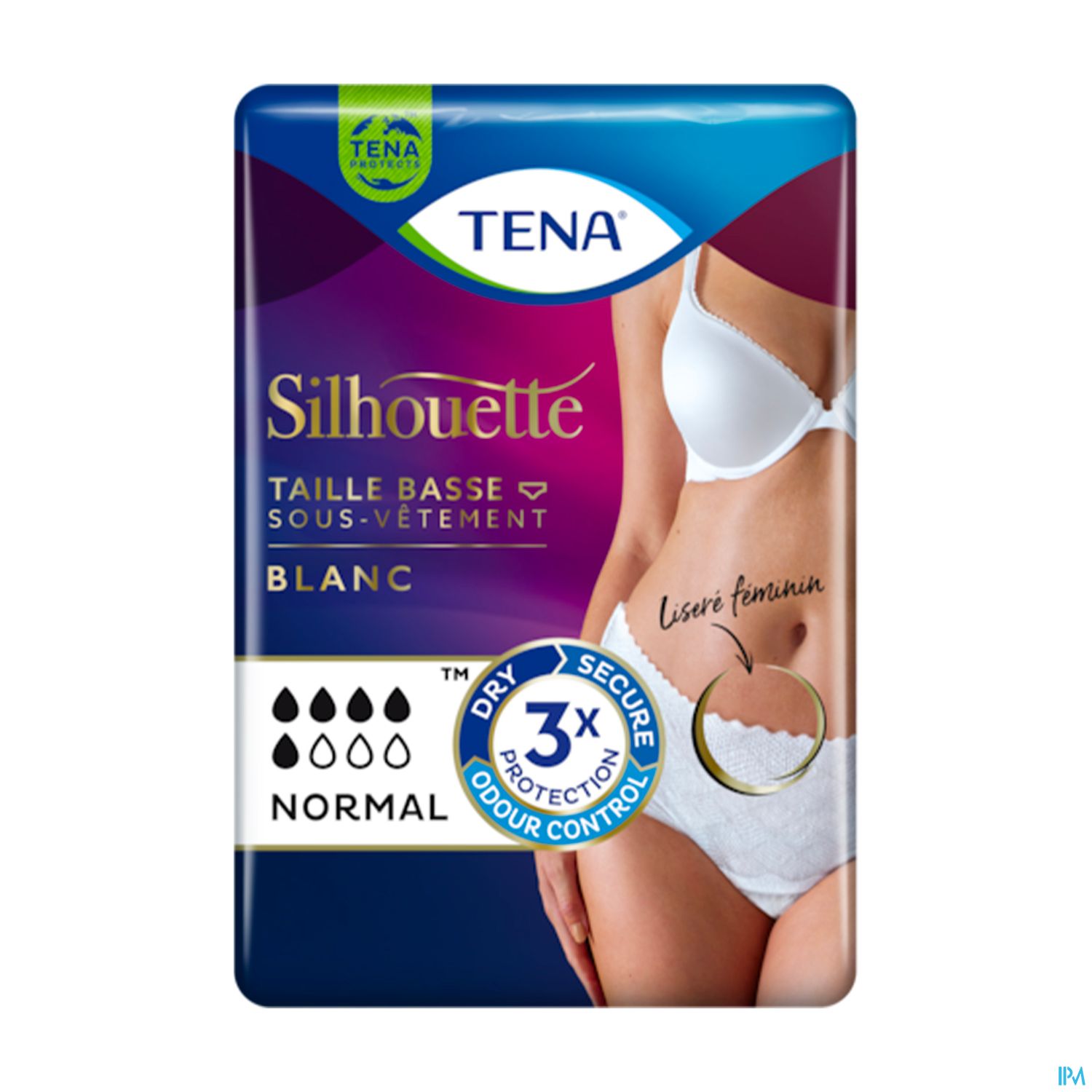 Tena Silhouette Protection Normal Blanc Large 12