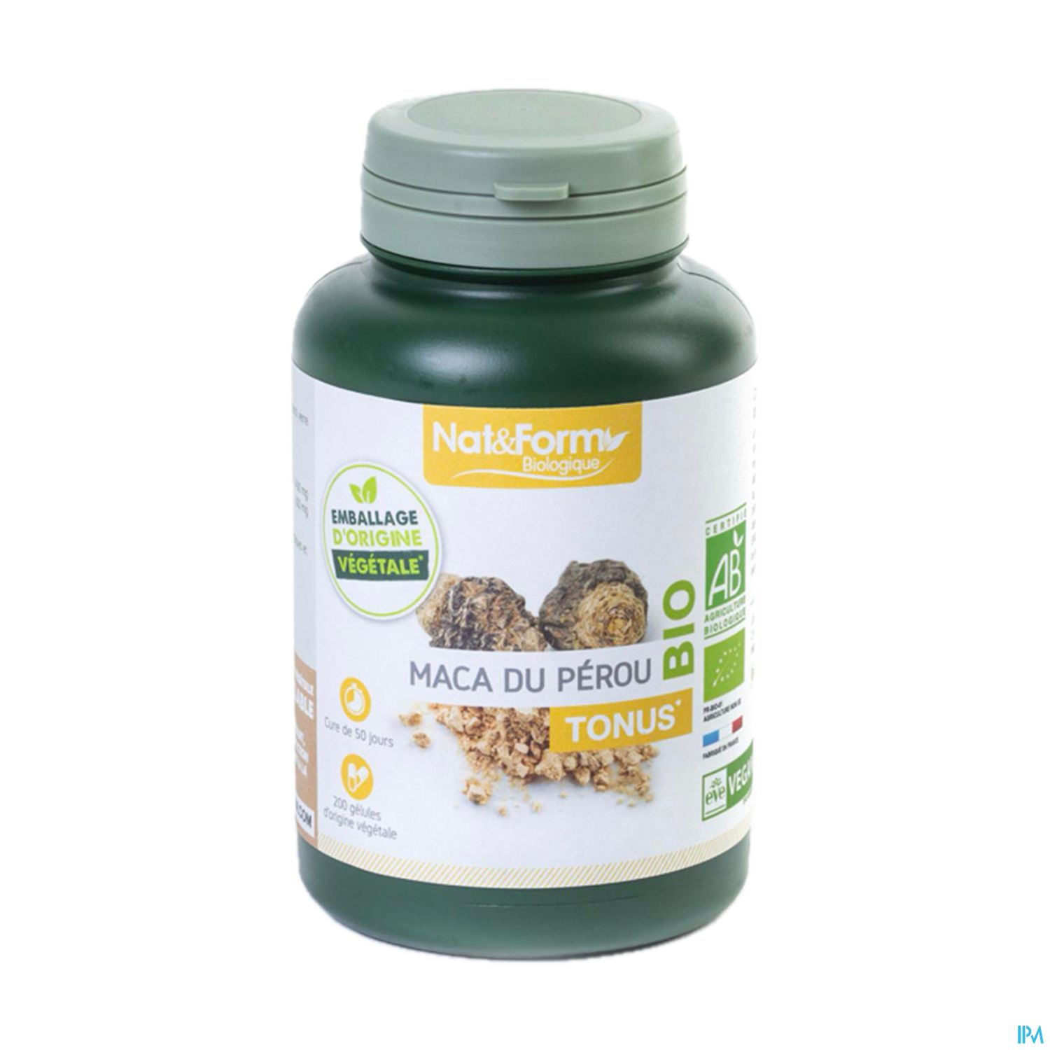 Nat Et Form Bio Maca Gelule Vegetale 200