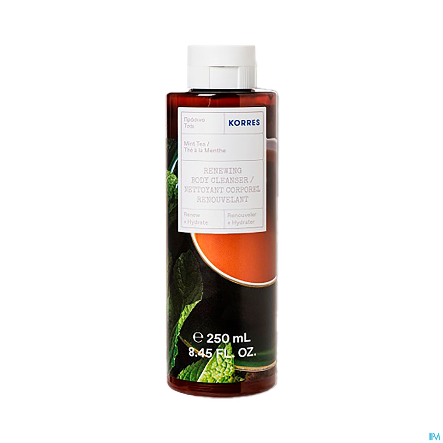 KORRES GEL DCH THE/MENTHE 250ML