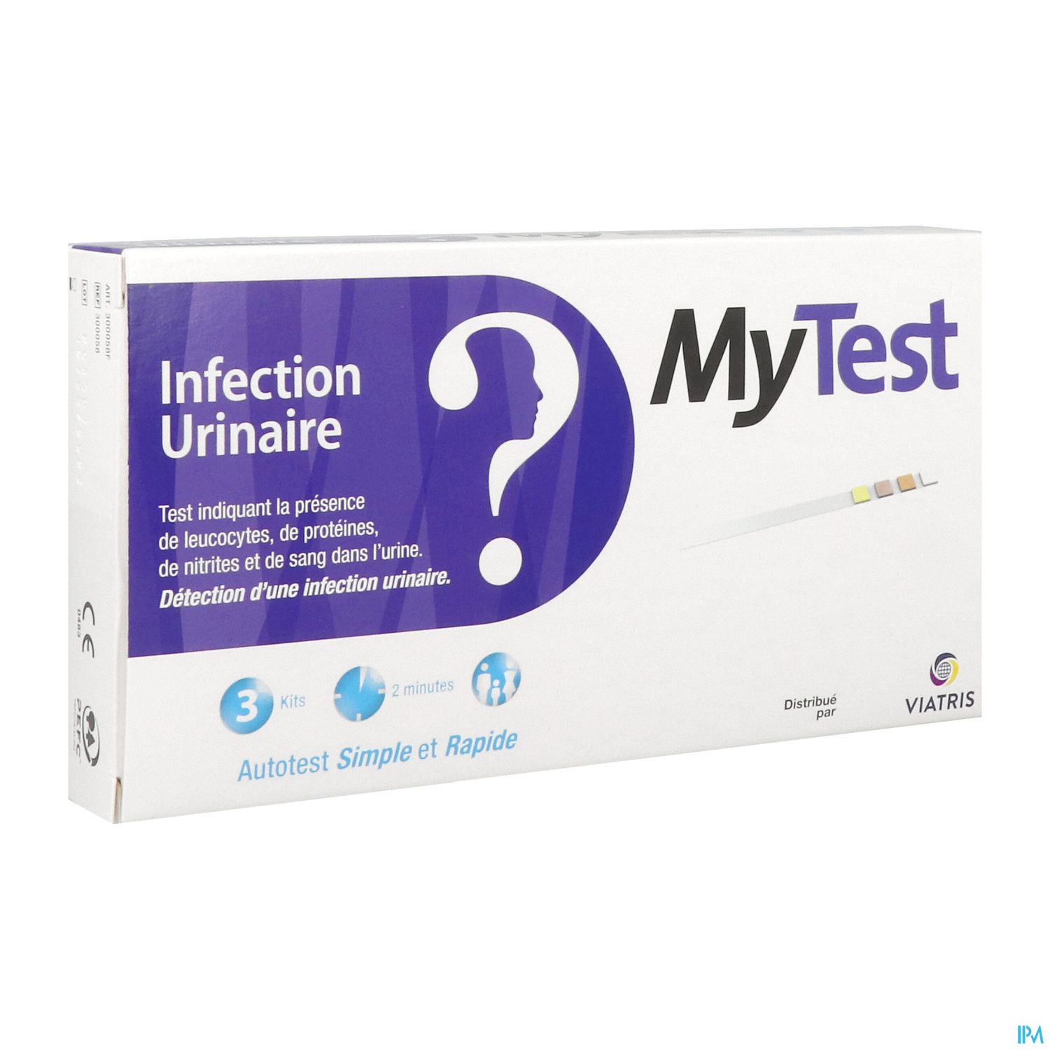 Mylan My Test Test Infection Urinaire Kit 3