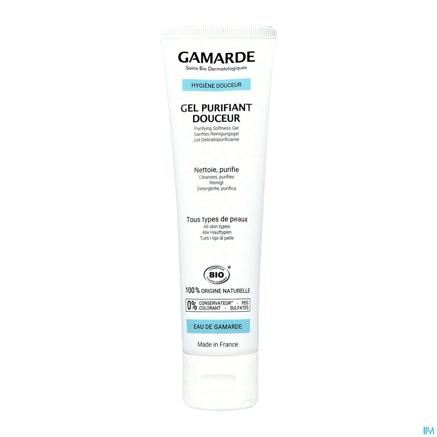 GAMARDE HYGIENE DOUC GEL PURIF100G