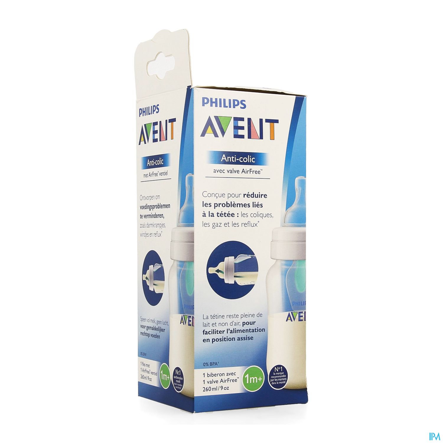 BIB AVENT A/COLIC AIRFREE 260ML