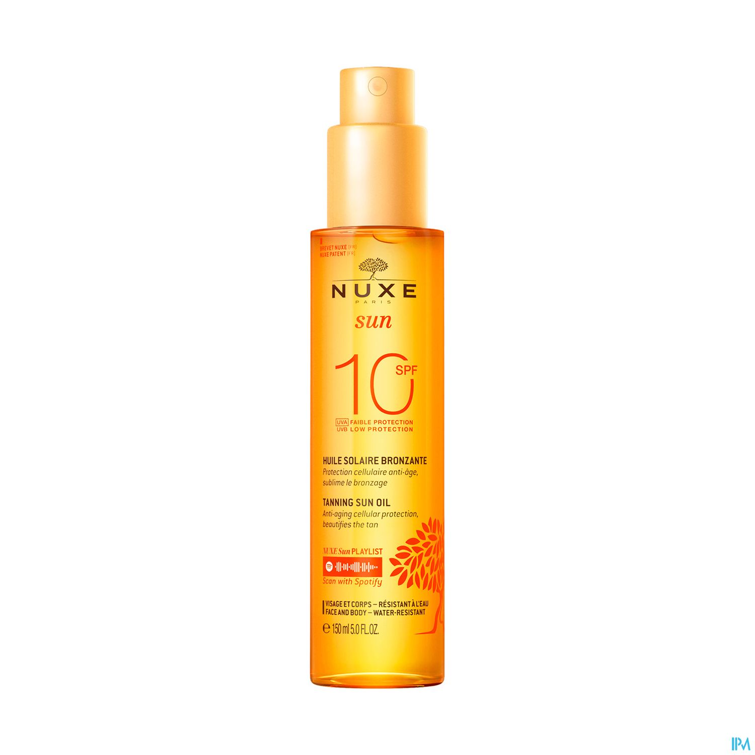 NUXE SUN HLE BRONZ SPF10 150ML