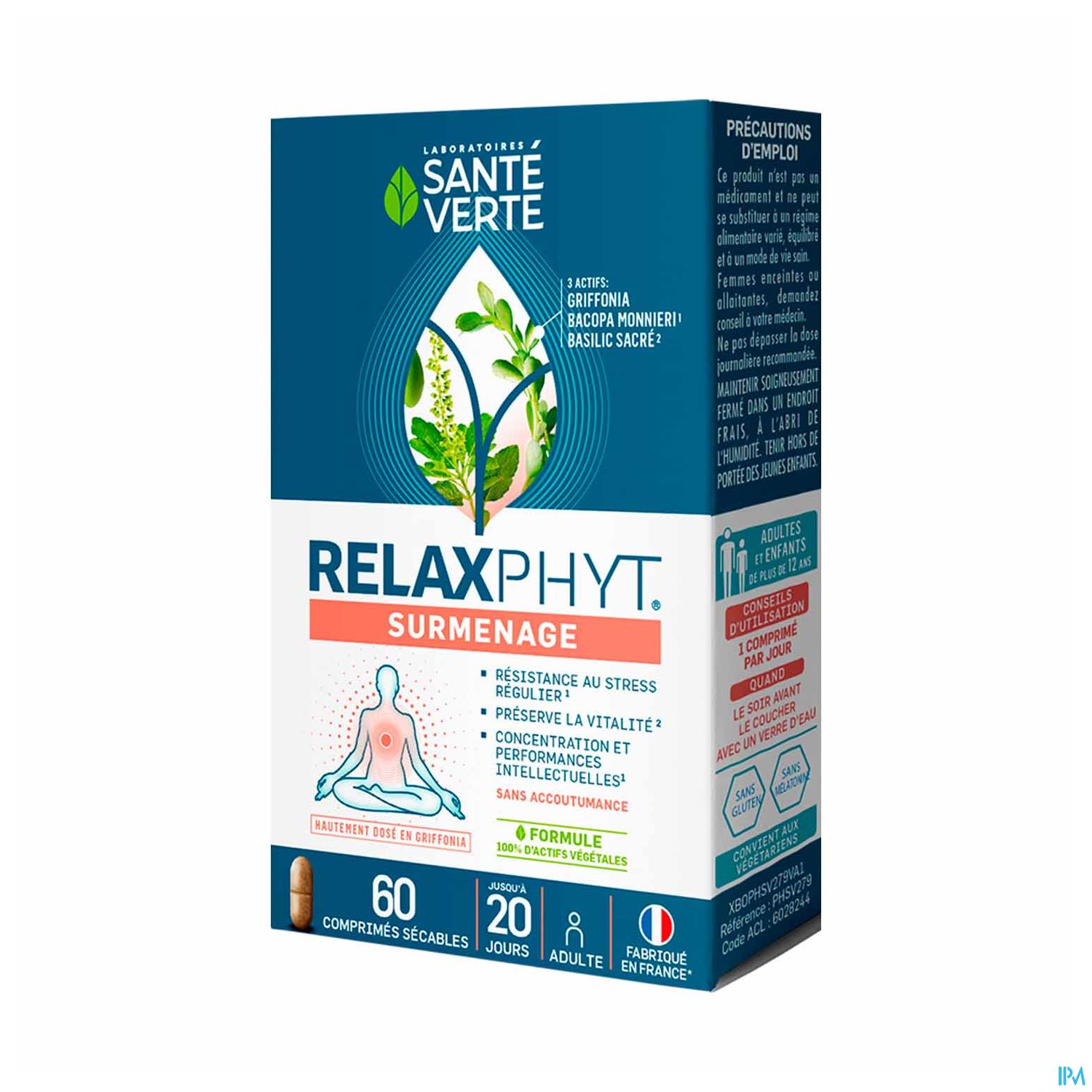 Sante Verte Serotisol Soulage Comprime 60