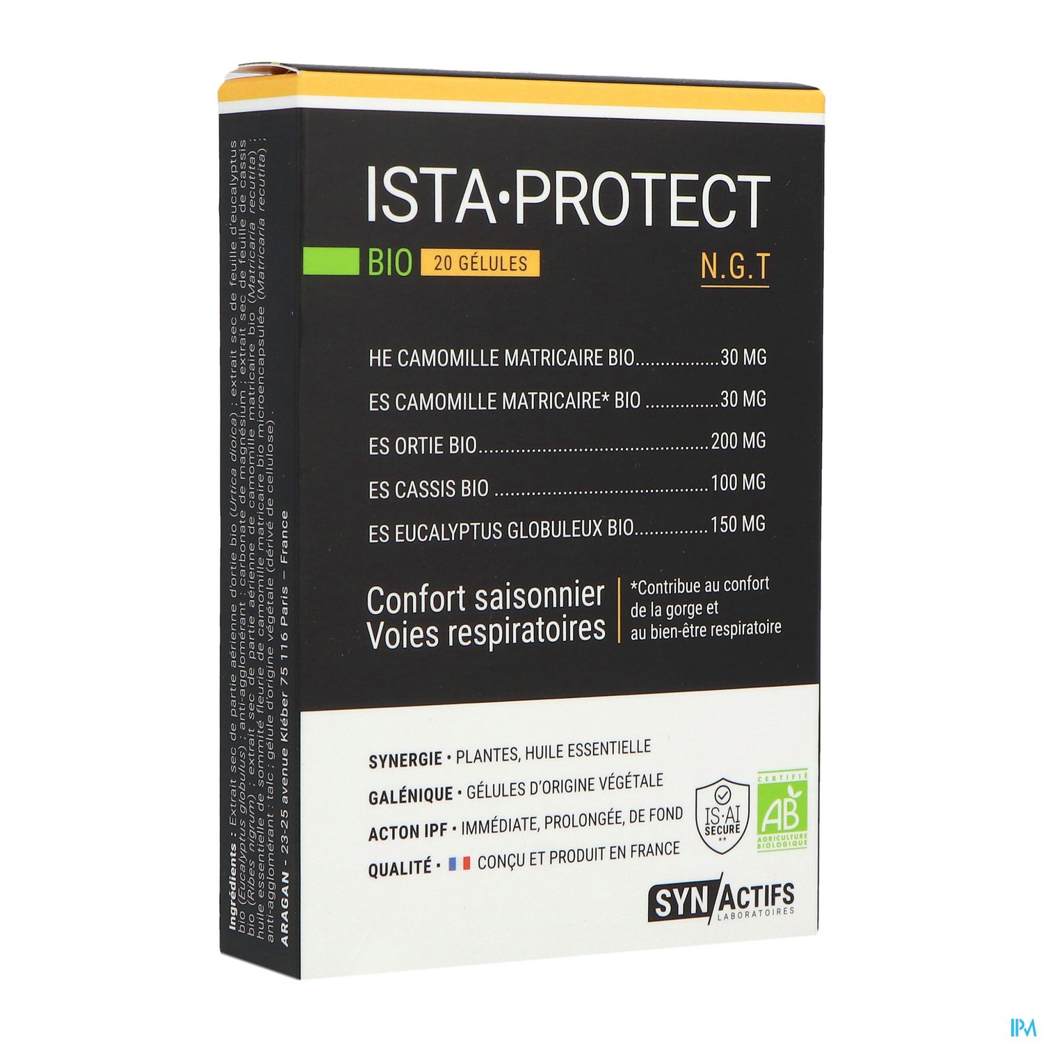 Synactifs Ista Protect Bio Gelule 20
