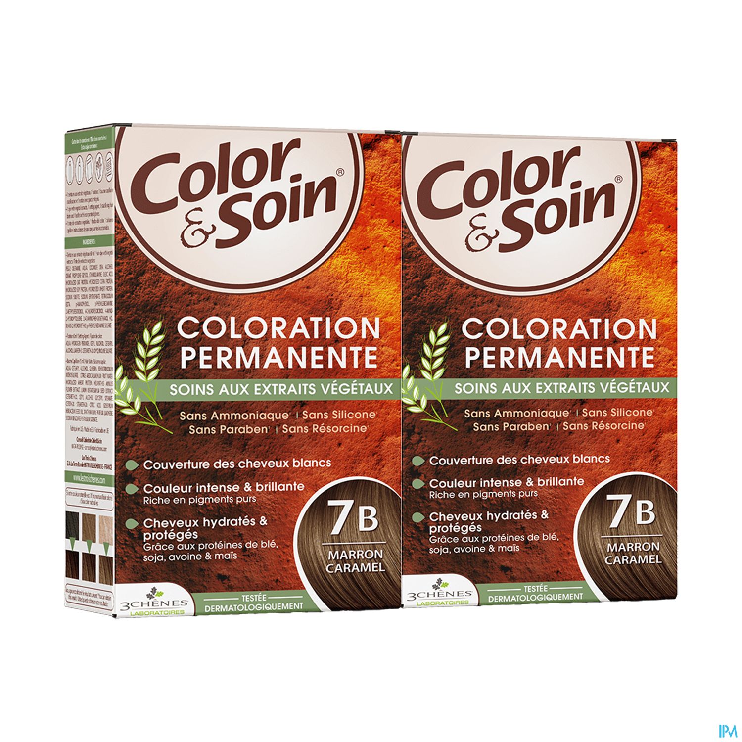 3 CHENES COLOR/SOIN MARRON CARA 7B