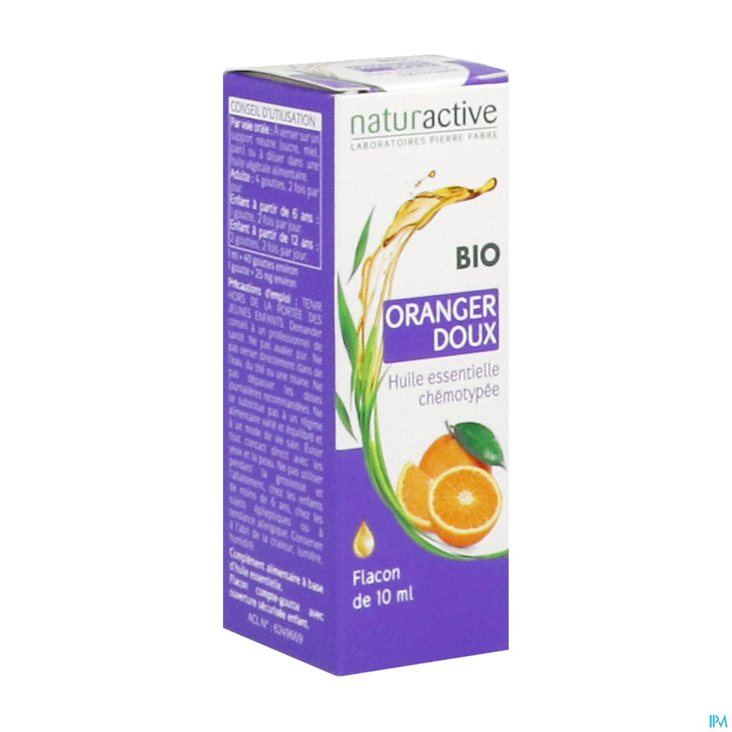 NATURACTIVE ORANG DOUX HE BIO 10ML