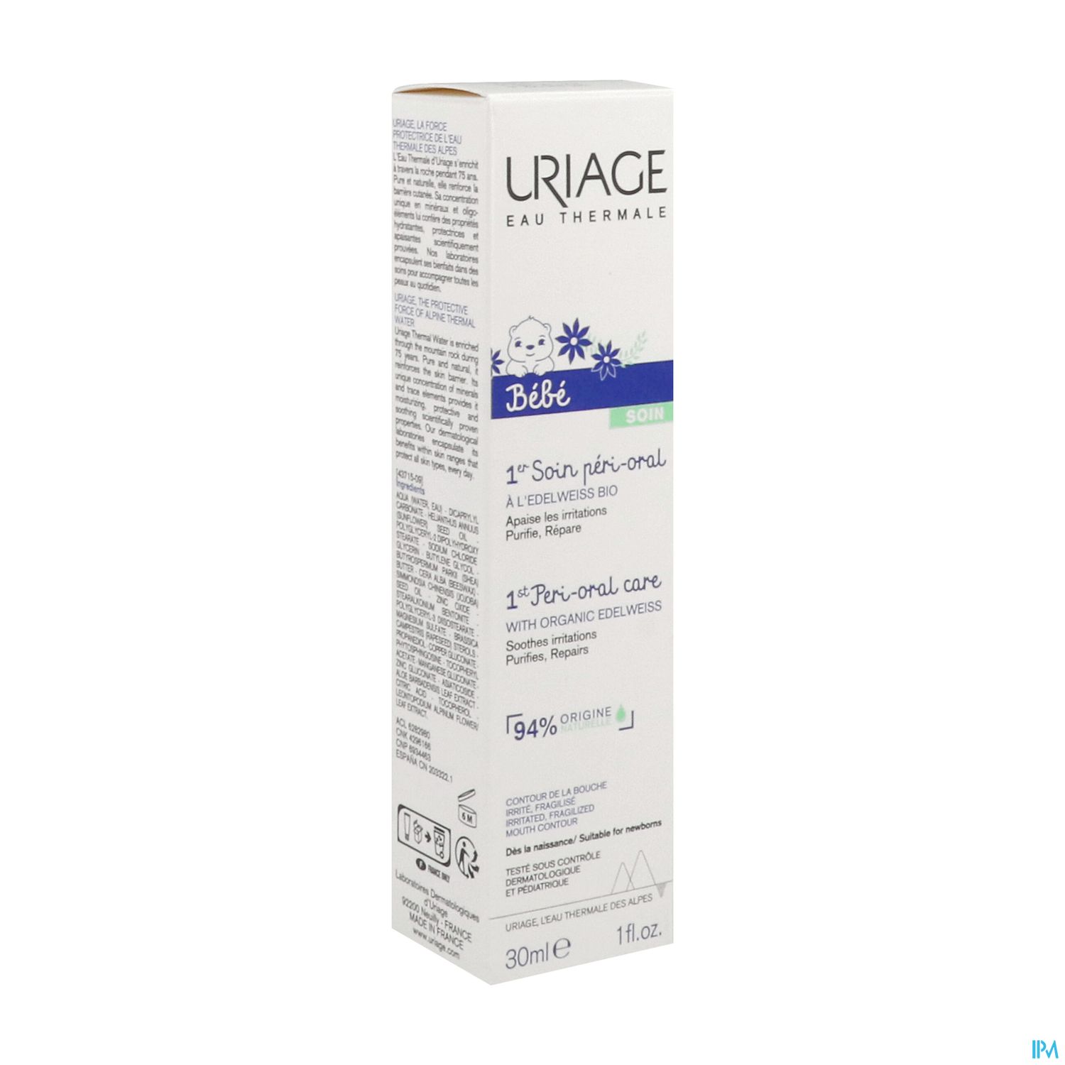 URIAGE BEBE 1ER SOIN PERI-ORAL30ML