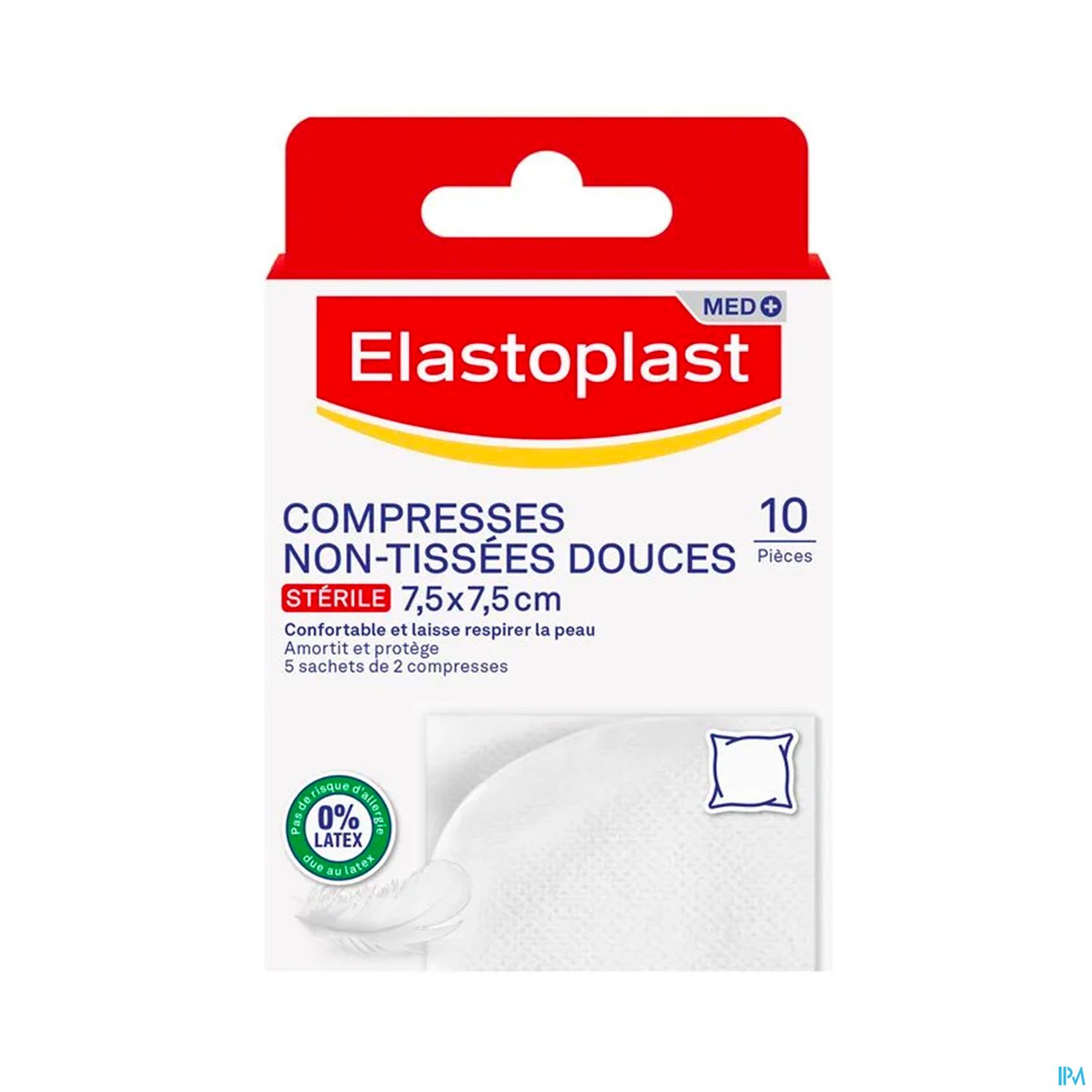 ELASTOPLAST MED COMP NT7,5X7,5CM10