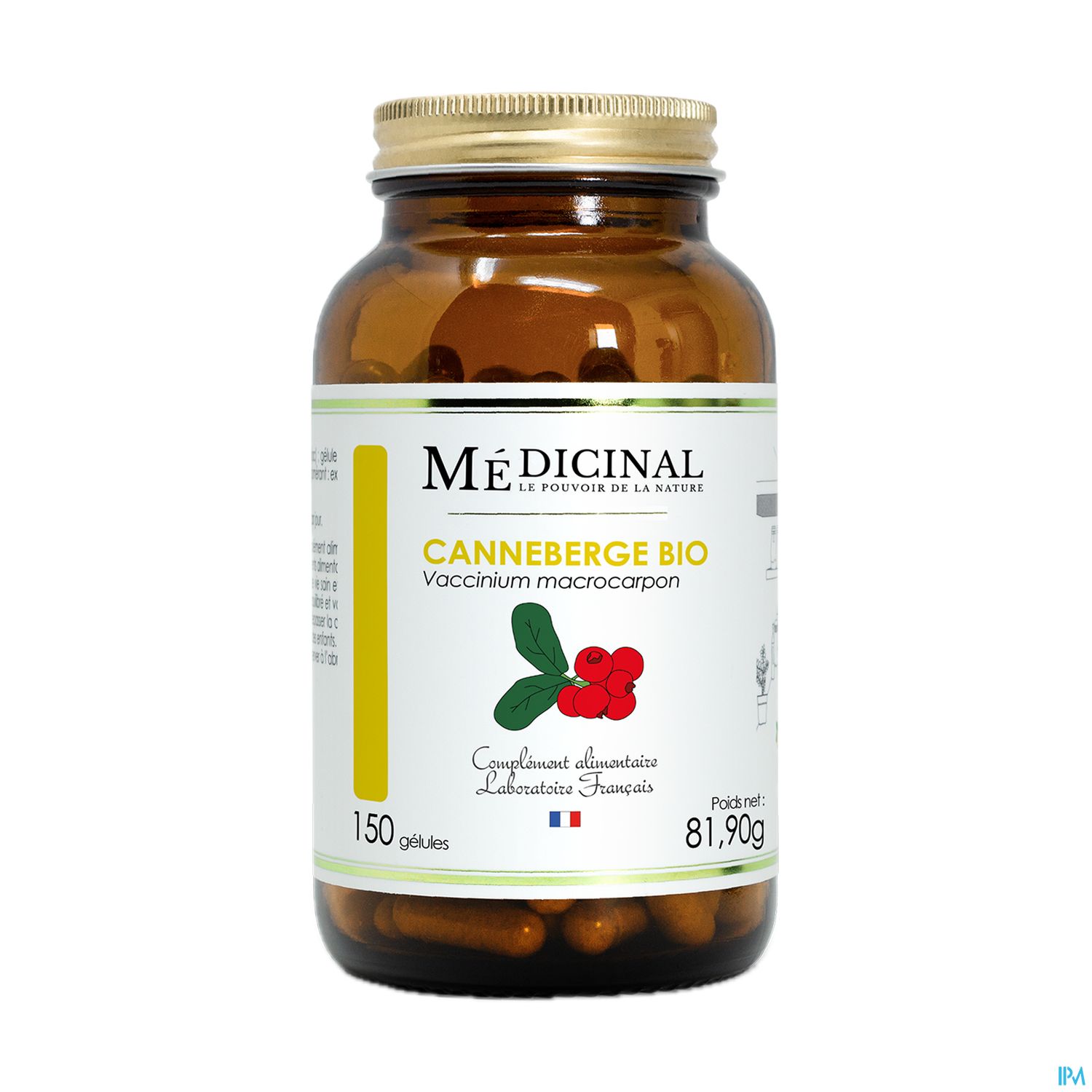Medicinal Canneberge Bio Gelule 150