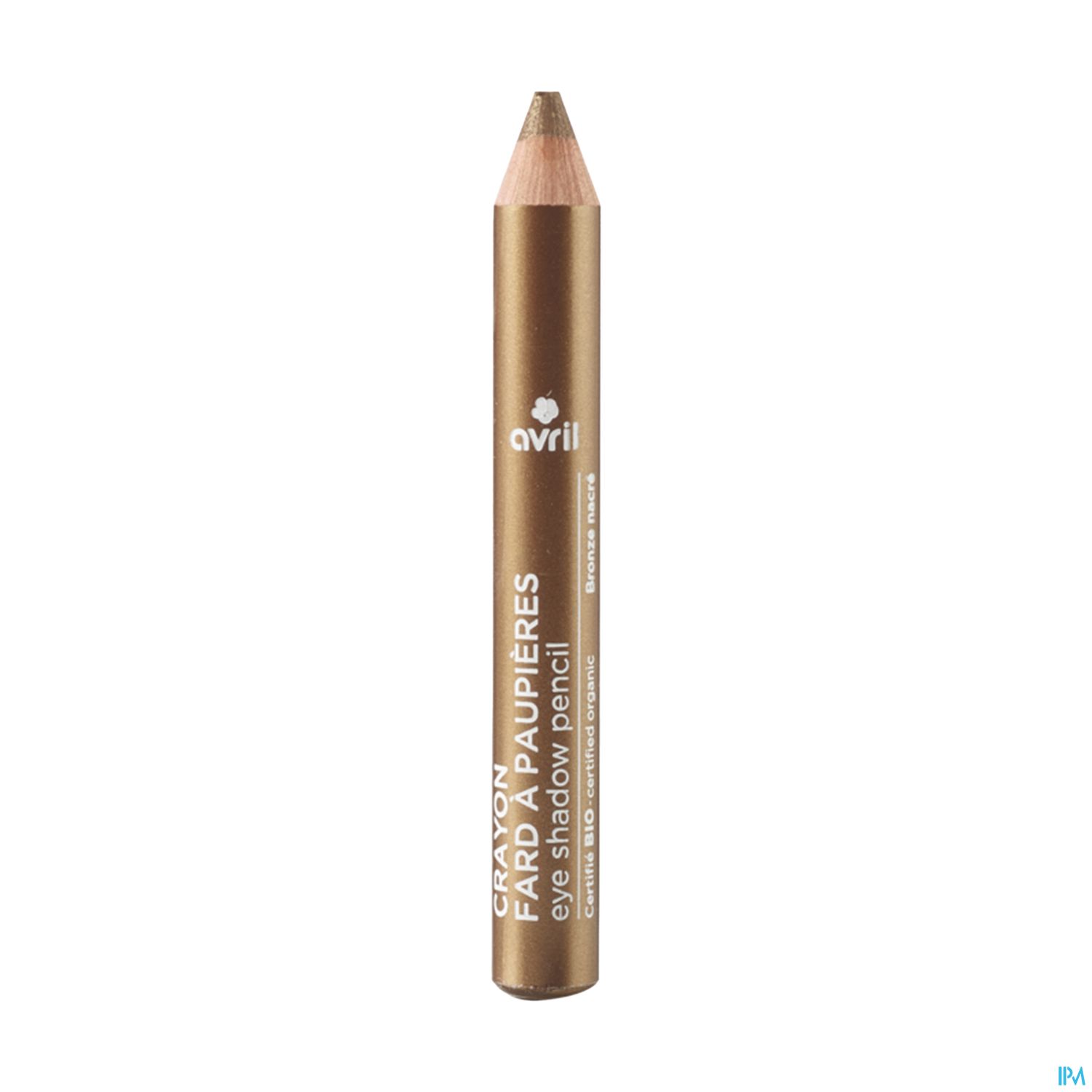 Avril Crayon Fard A Paupieres Bronze Nacre Bio 2g