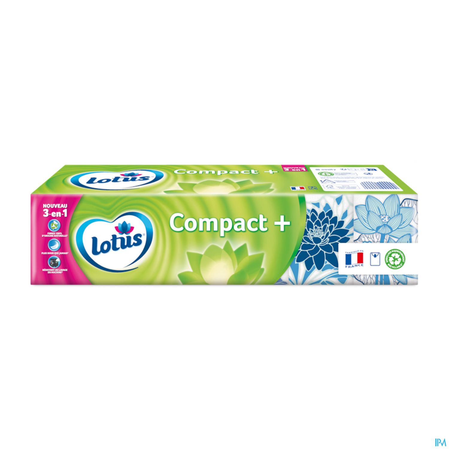 Lotus Mouchoir Compact Paquet X6