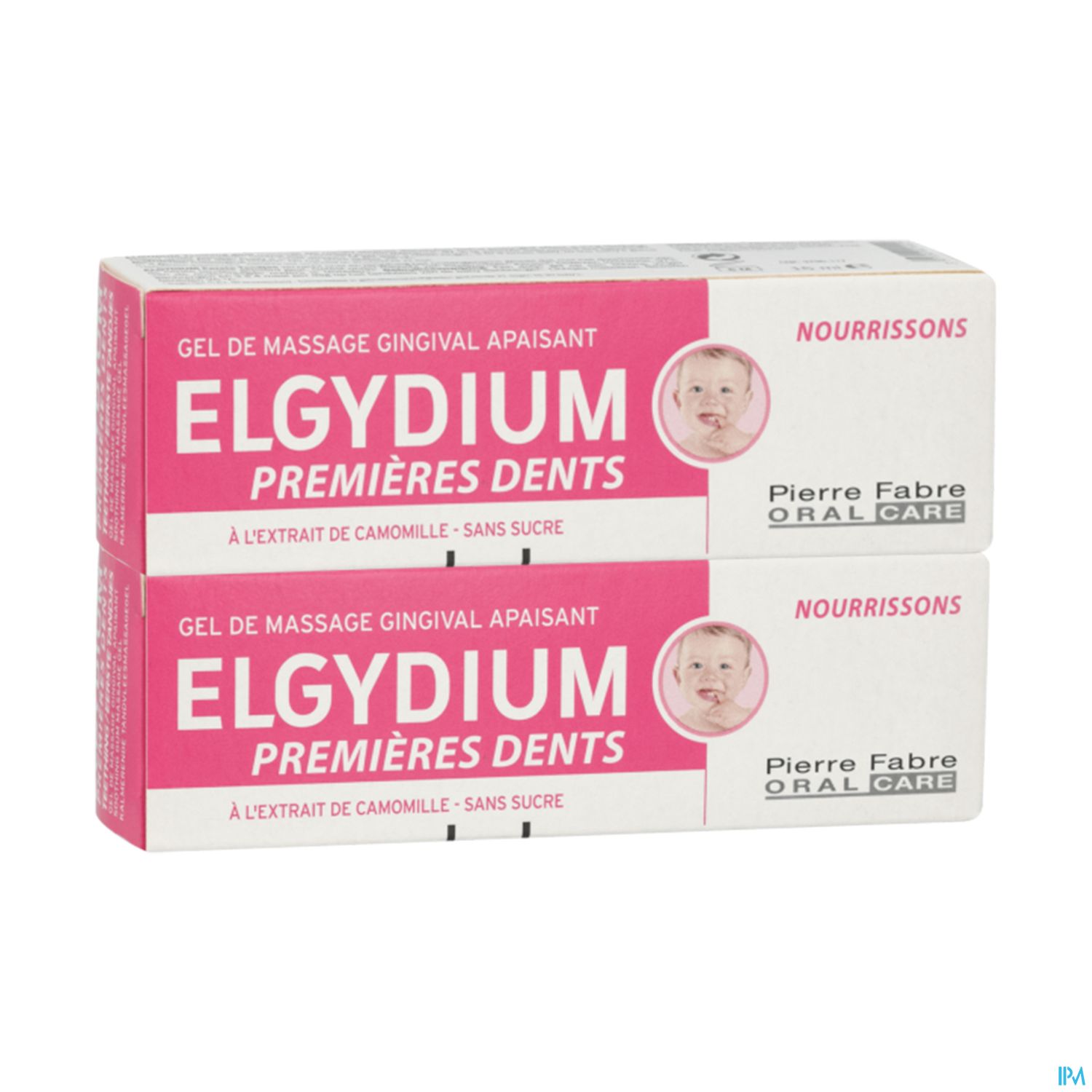 ELGYDIUM 1ER DENT GEL GING NOUR X2