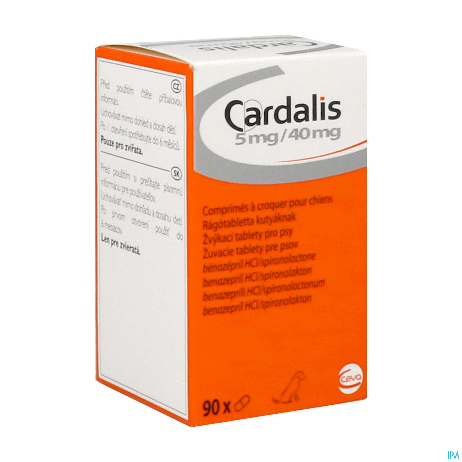 CARDALIS 5MG/40MG CPR 90