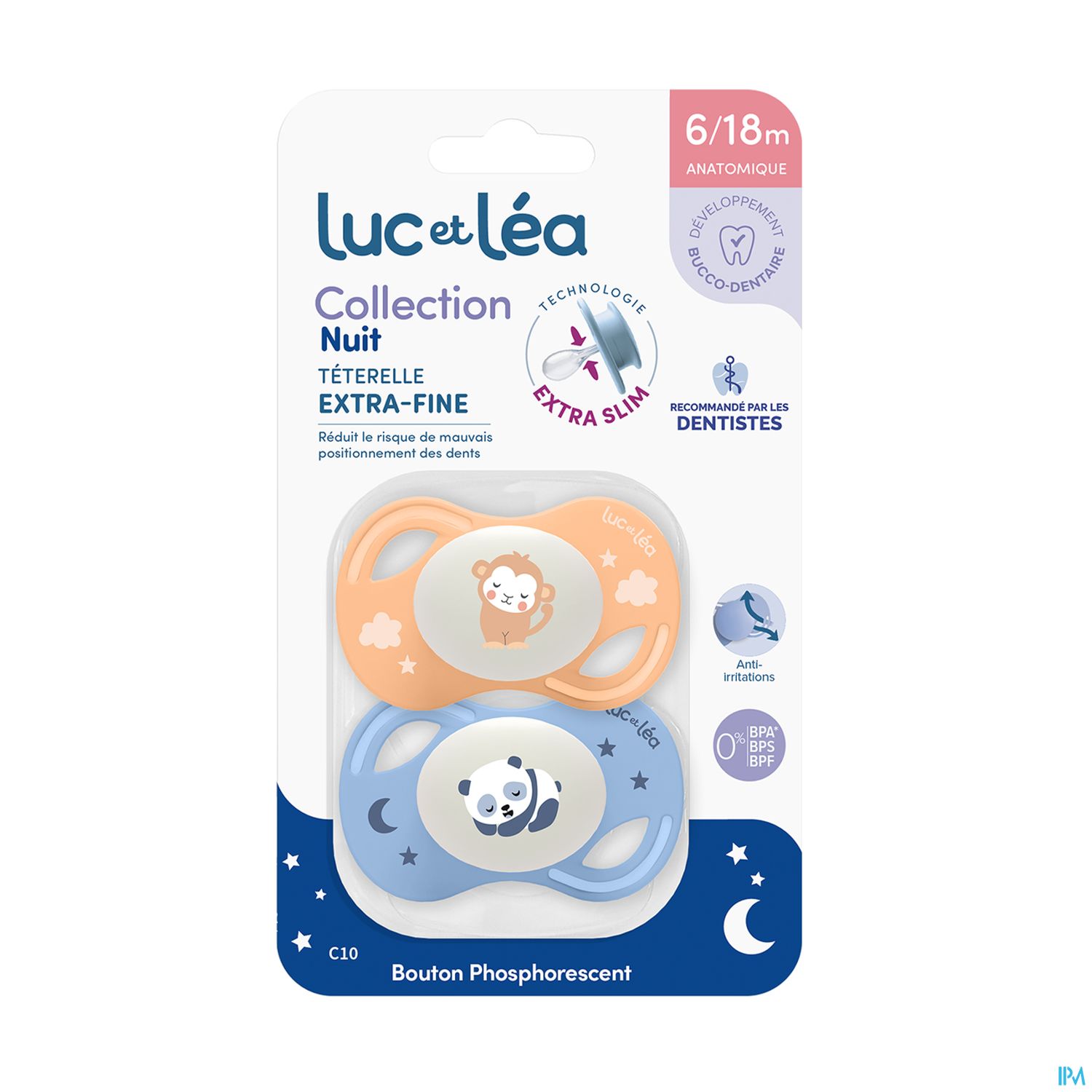 SUCET LUC COLLECT NUIT 6-18M C10X2
