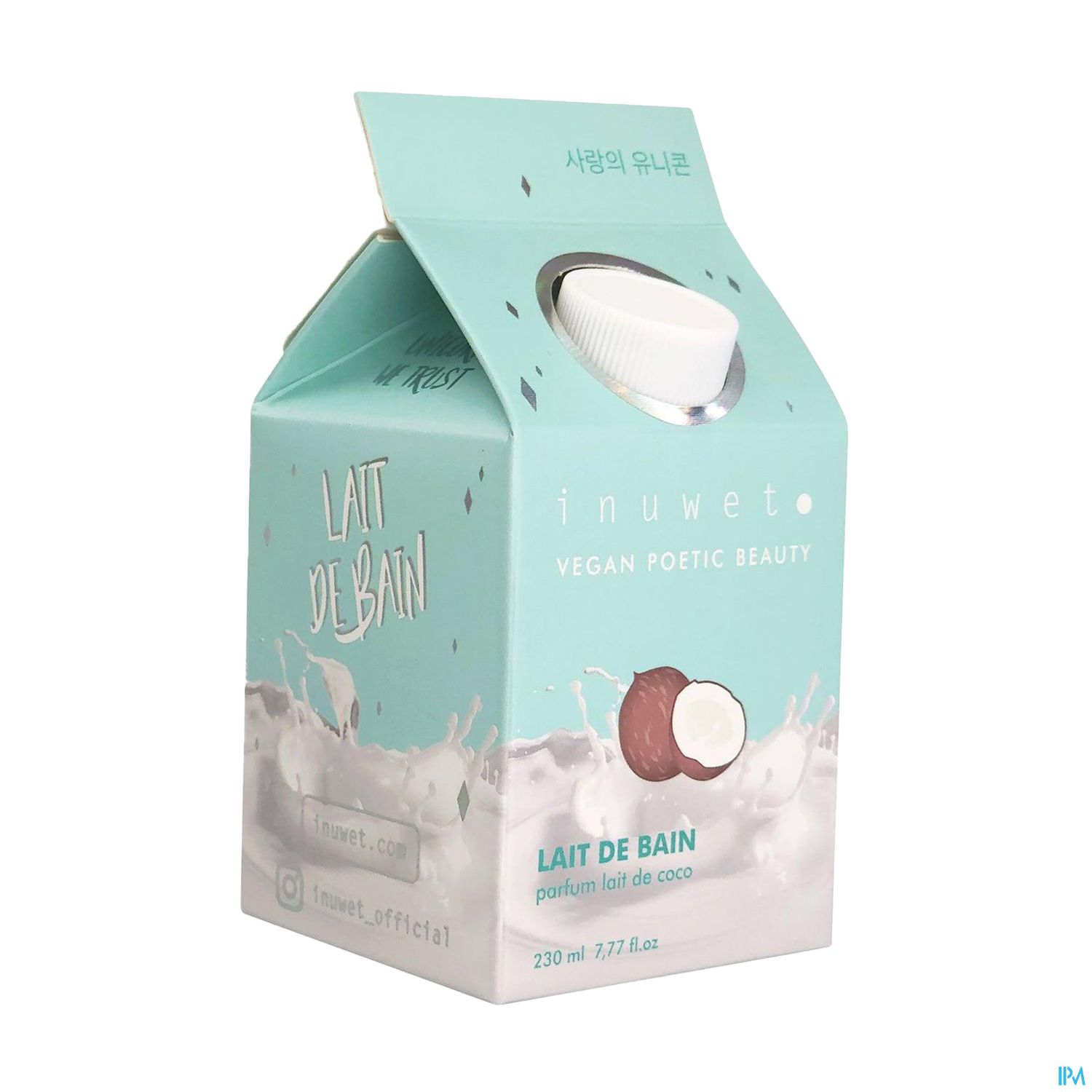 Inuwet Lait De Bain Noix De Coco 230ml