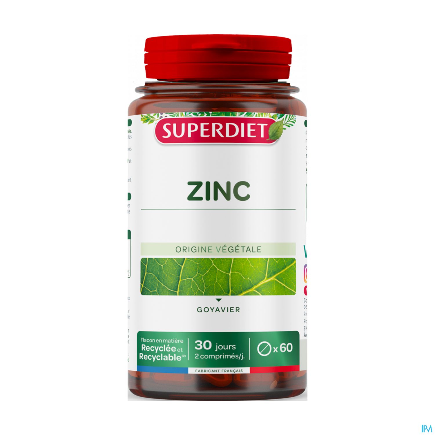 SUPERDIET ZINC CPR60