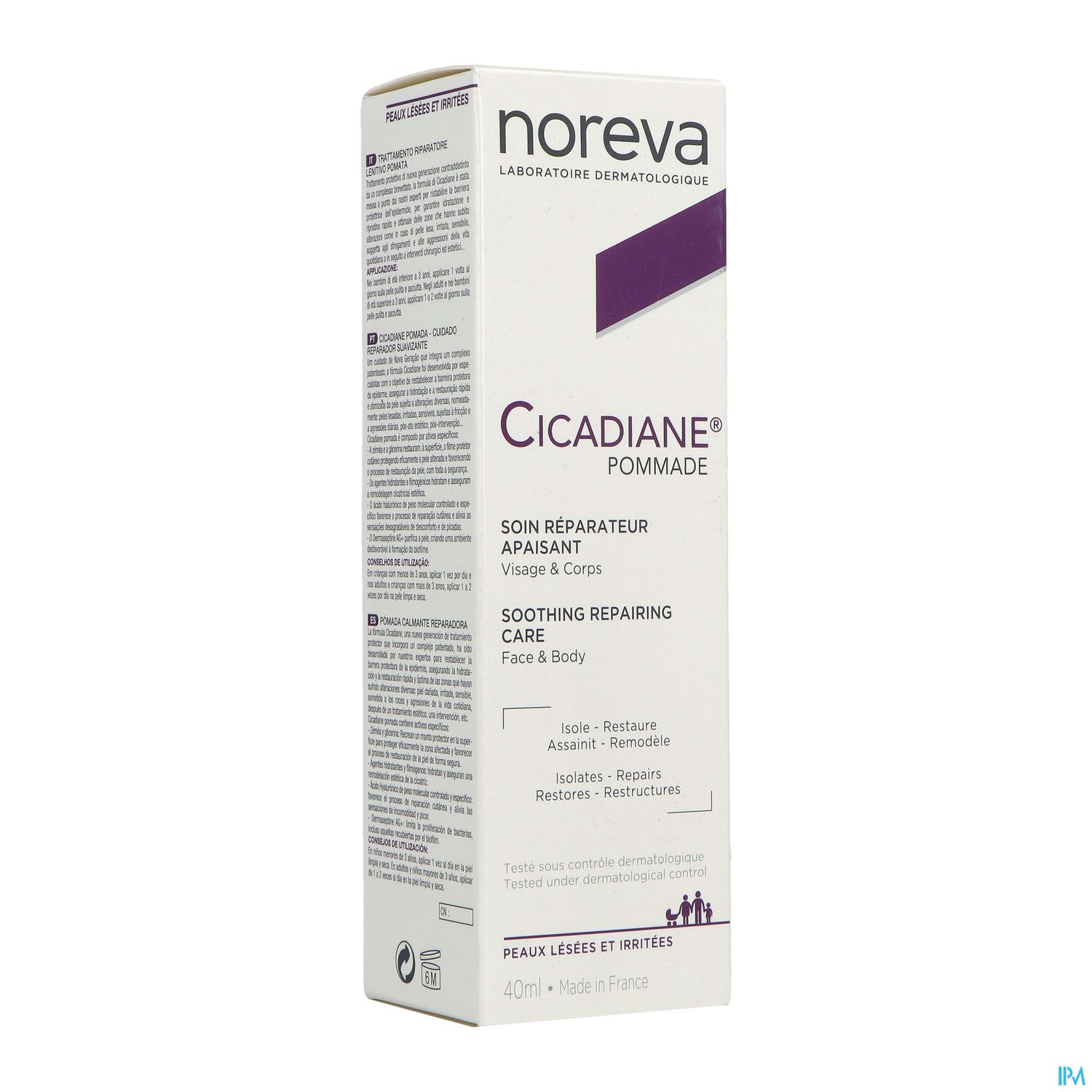 CICADIANE SOIN REPAR APAIS POM40ML