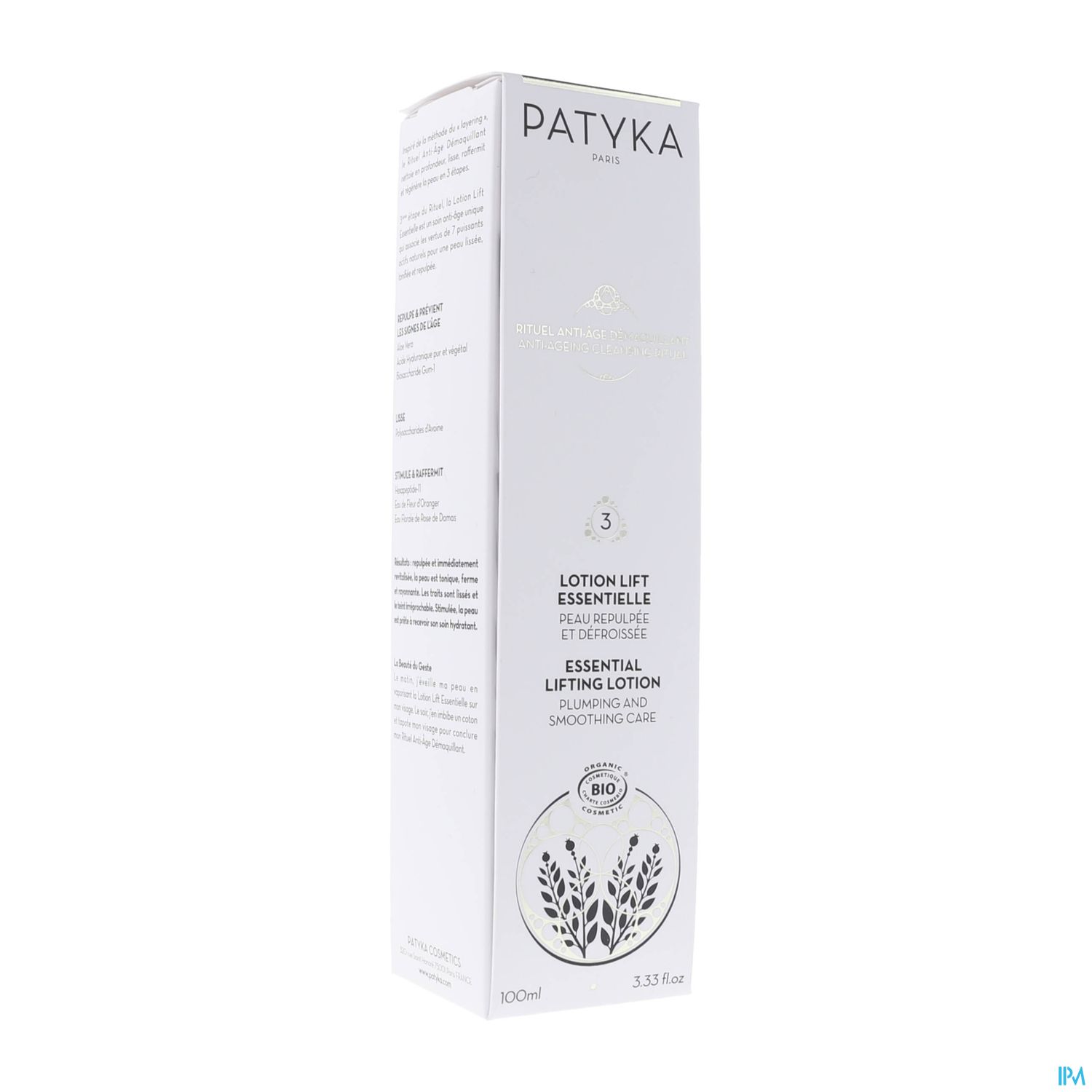 PATYKA LOTION LIFT ESSENTIEL 100ML