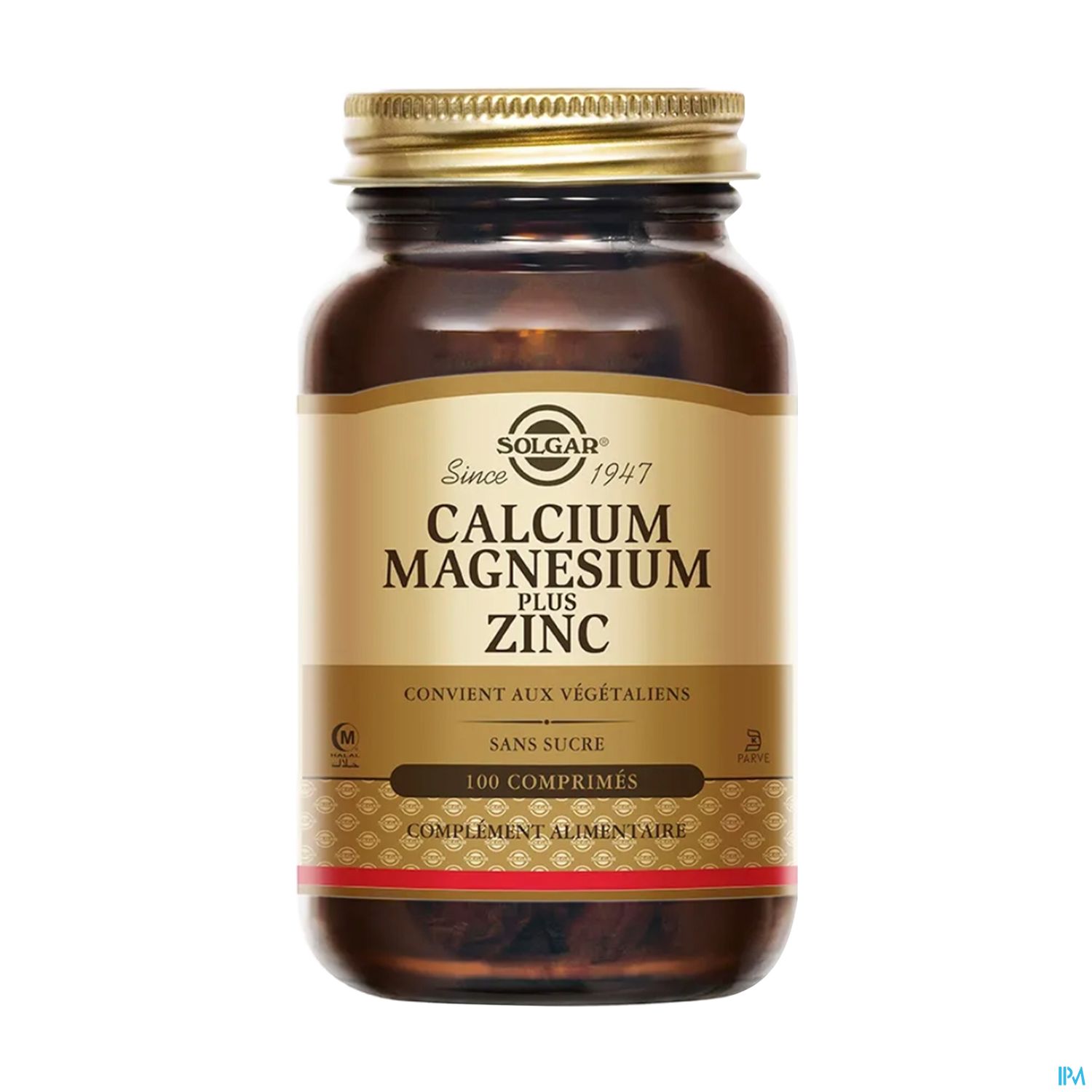Solgar Calcium Magnesium Zinc Comprime 100
