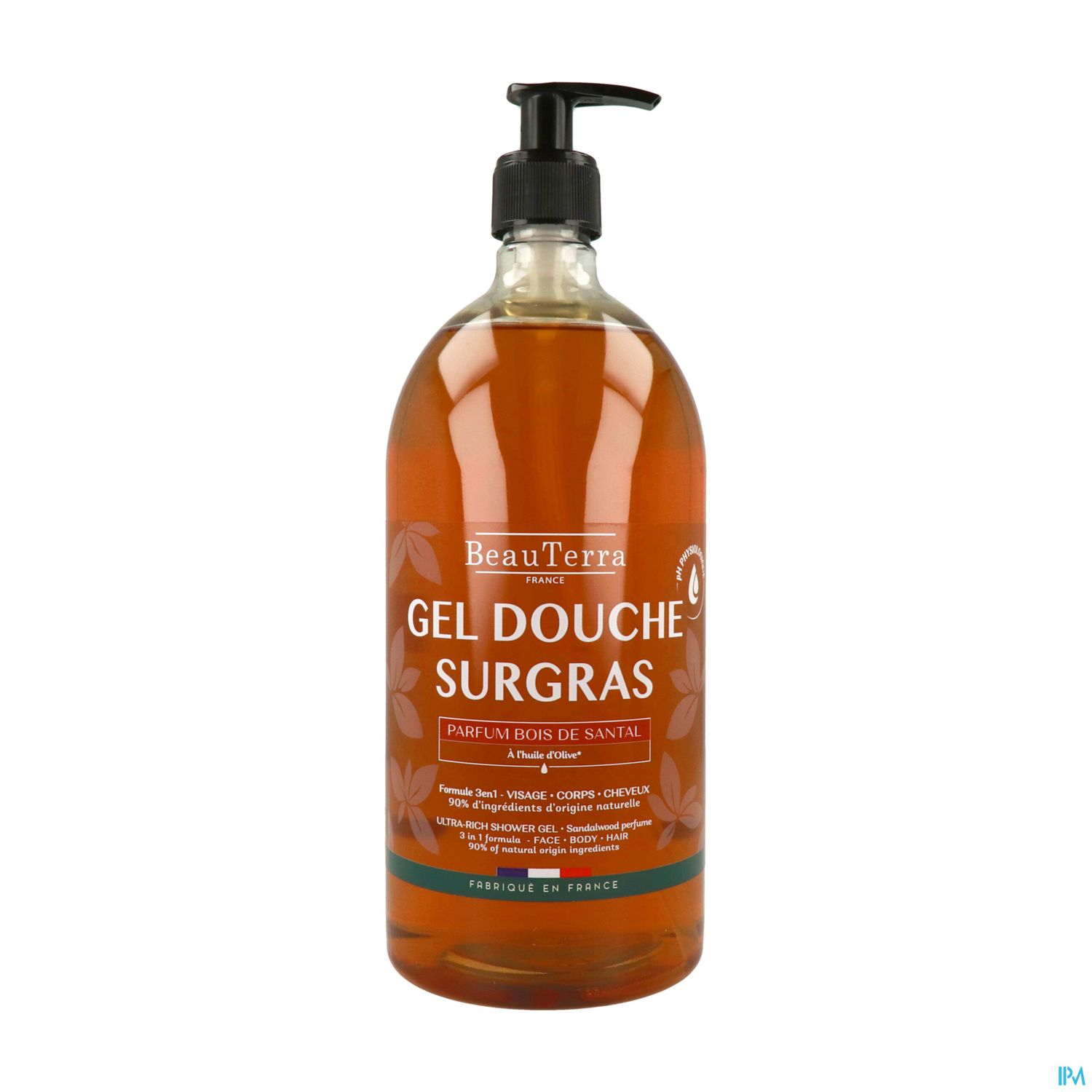BEAUTERRA GEL DCH SANTAL 1L
