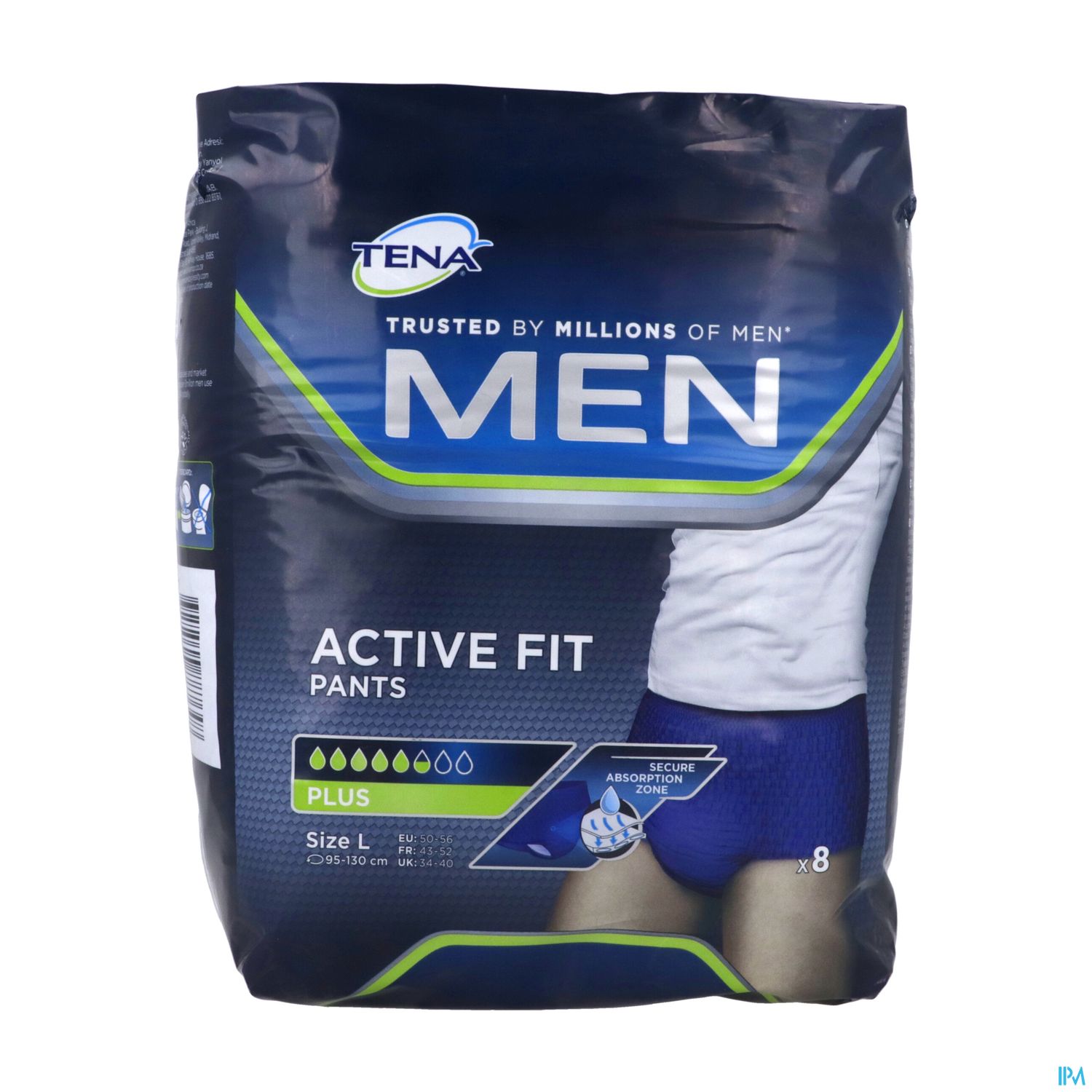 Tena Men Active Fit Slip Absorbant Large 8