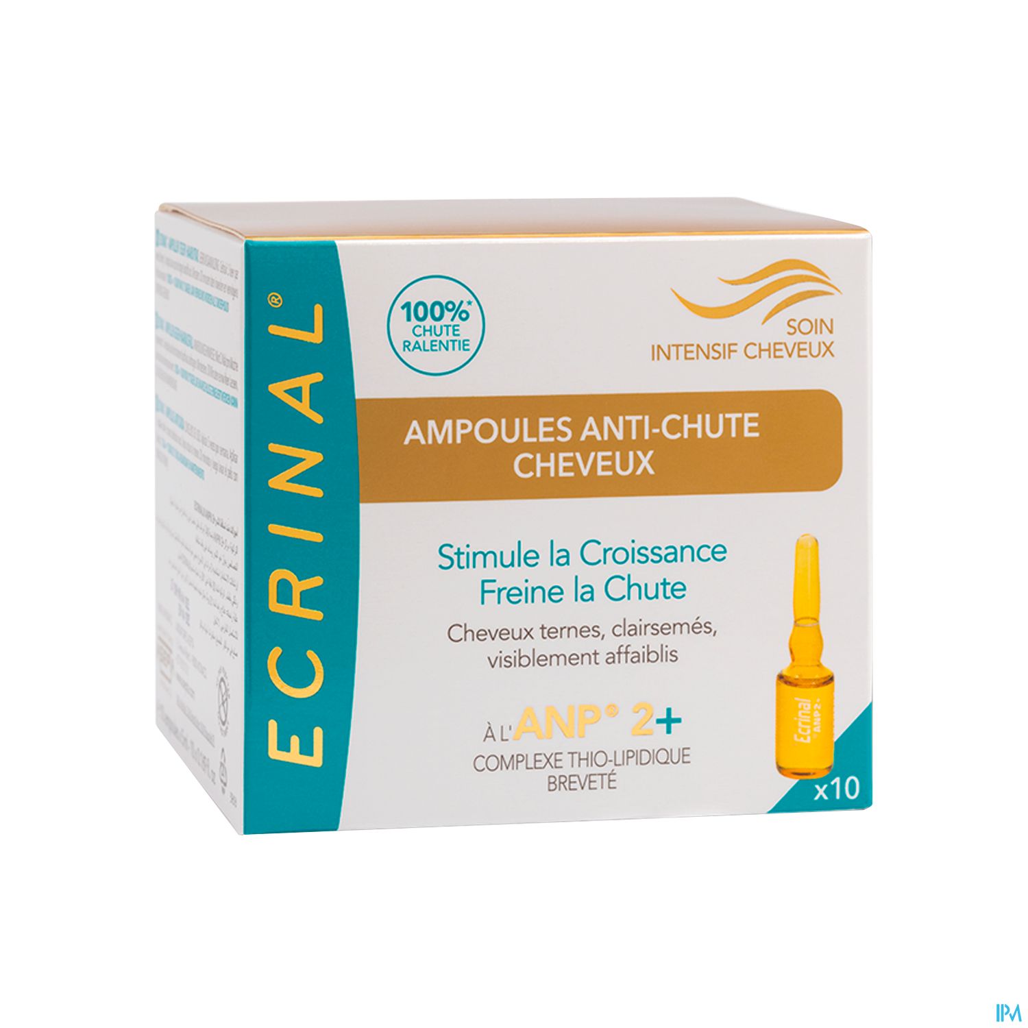 Ecrinal Capillaire Ampoules Antichute A l'anp2+ 5ml X10