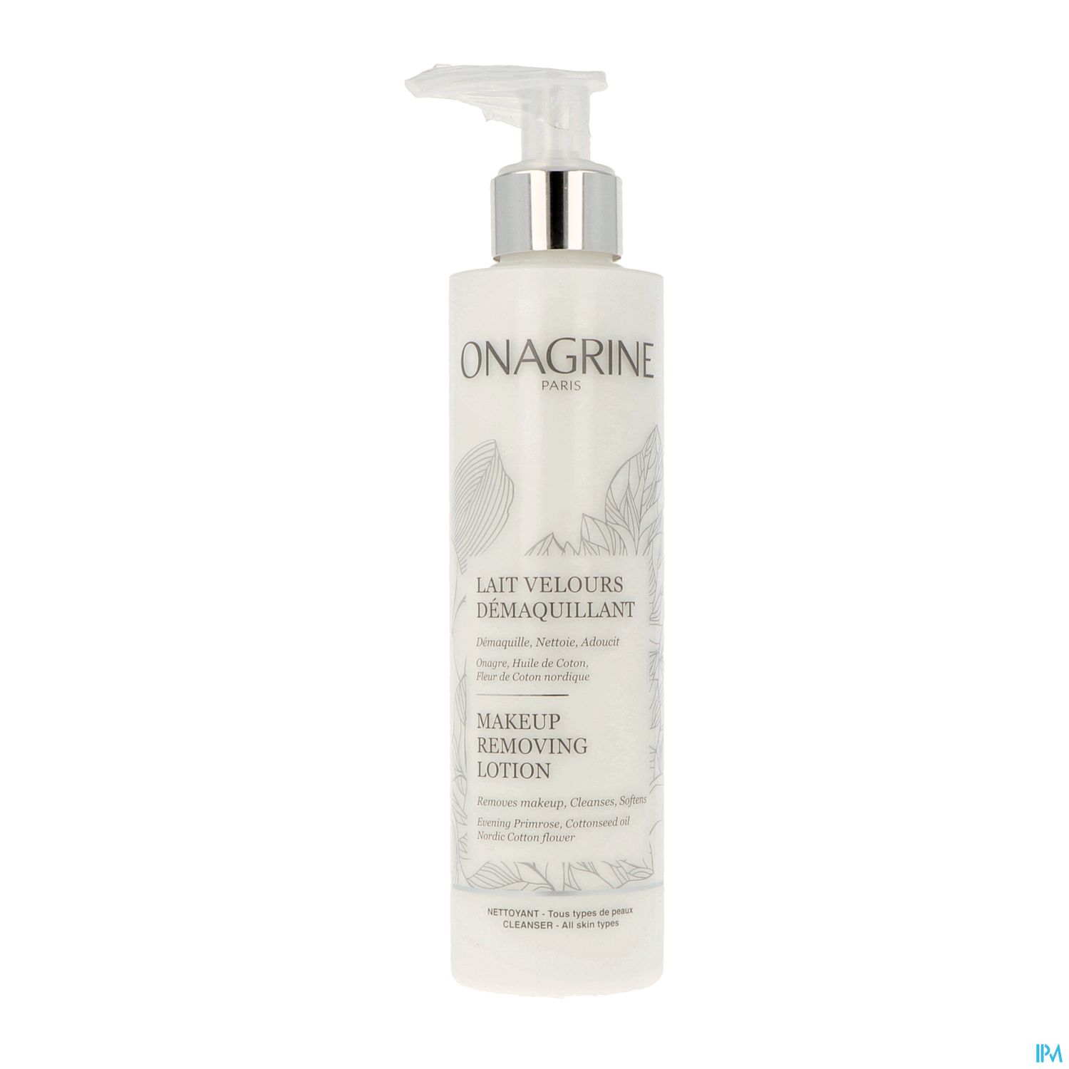 Onagrine Lait Velours Demaquillant 200ml