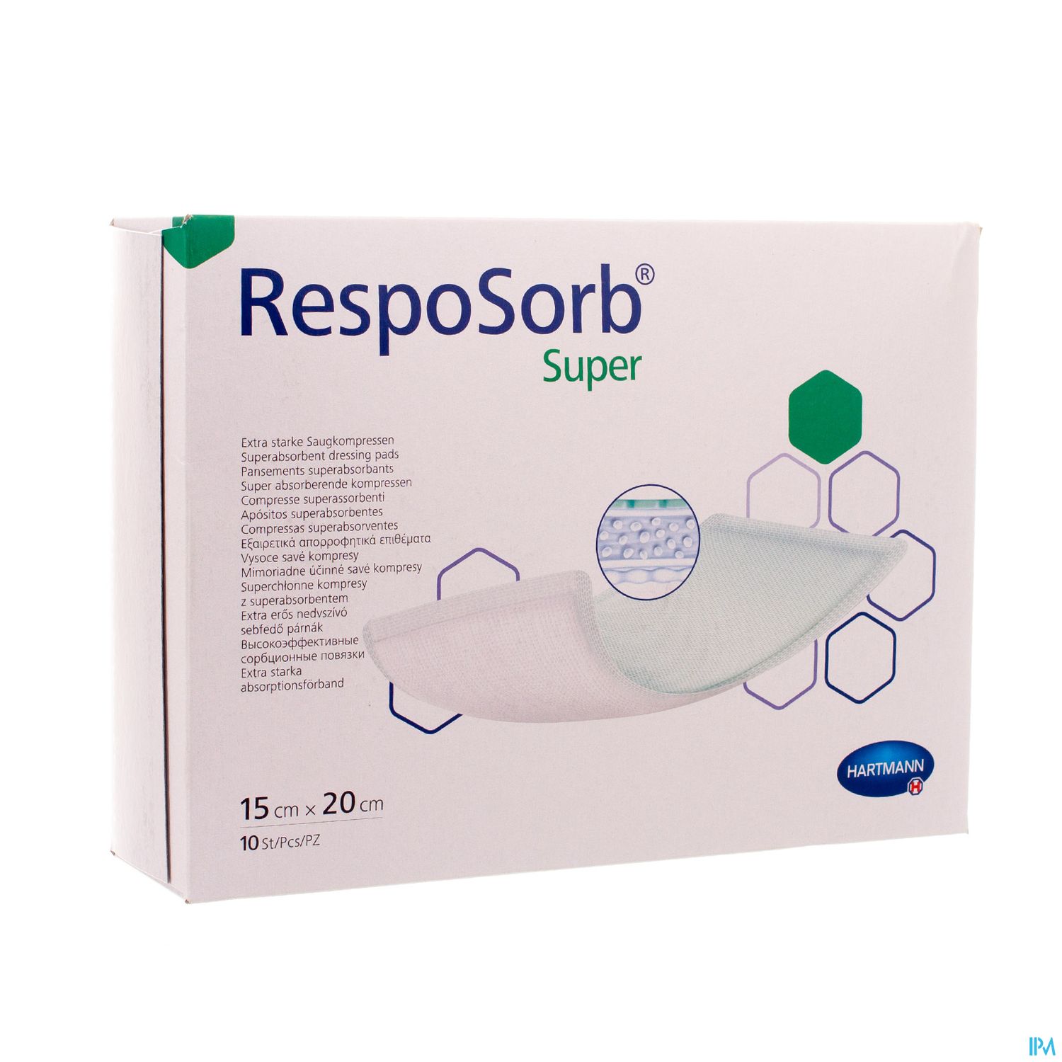 RESPOSORB PANS SUPER 15X20CM 10