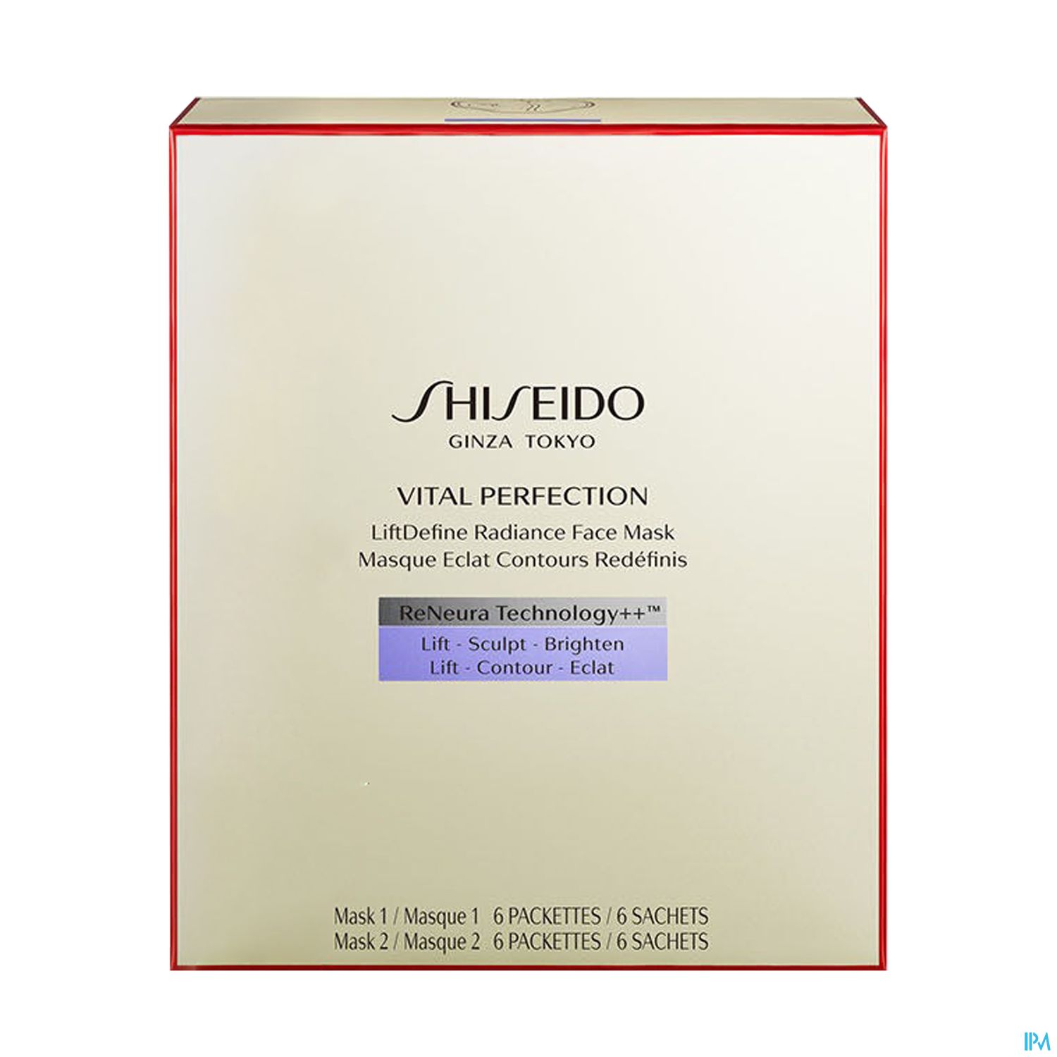 Shiseido Vital Perfection Masque Tissu X6