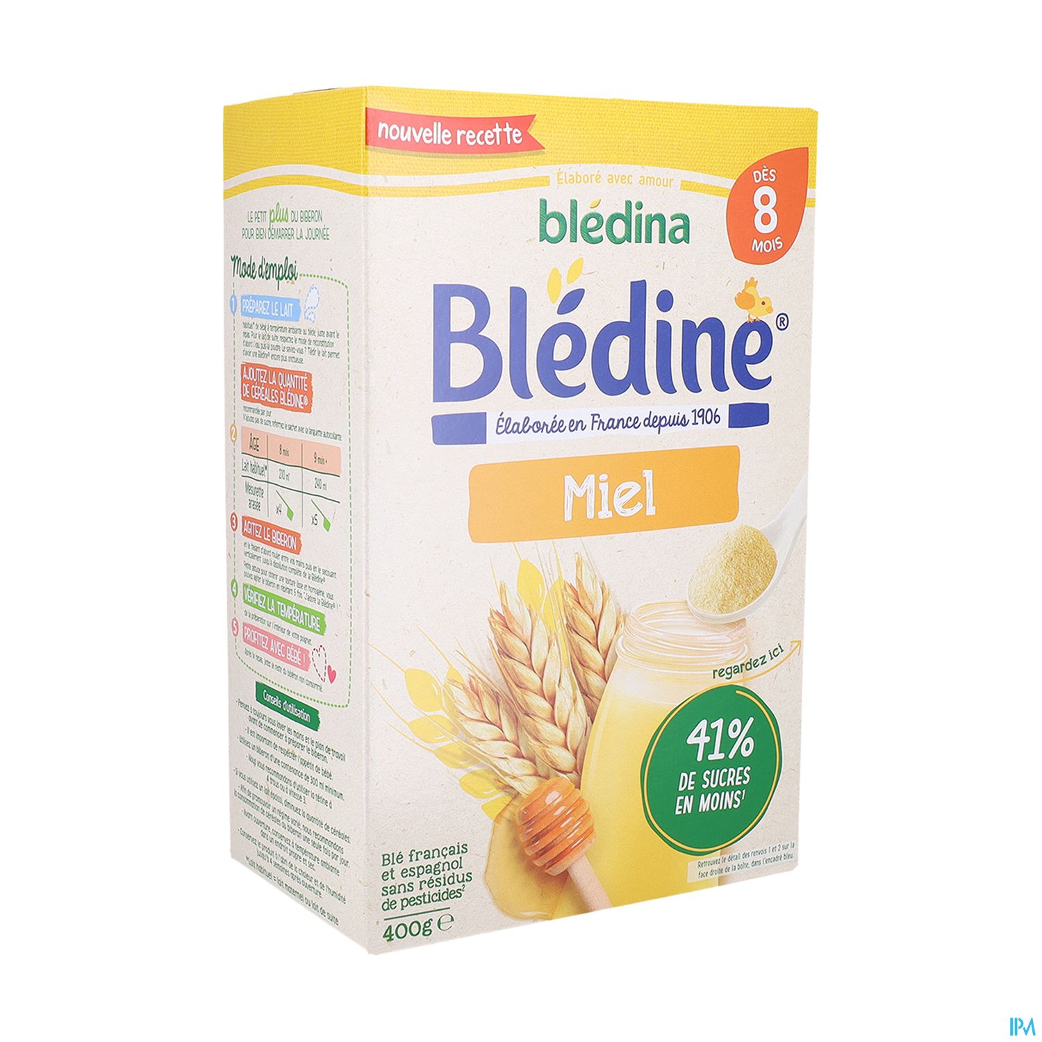 BLEDINE CER MIEL 400G