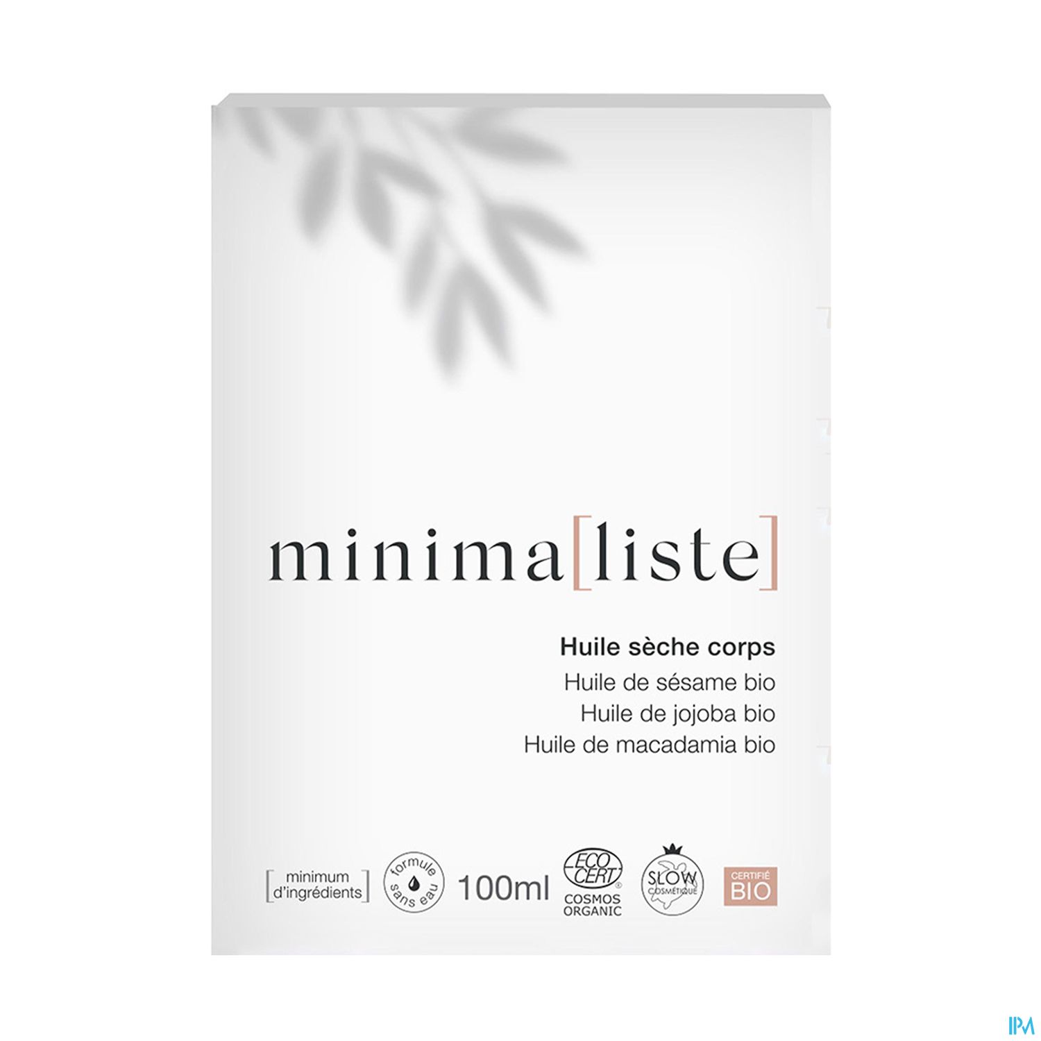 MINIMALISTE HLE SECHE CORPS 100ML