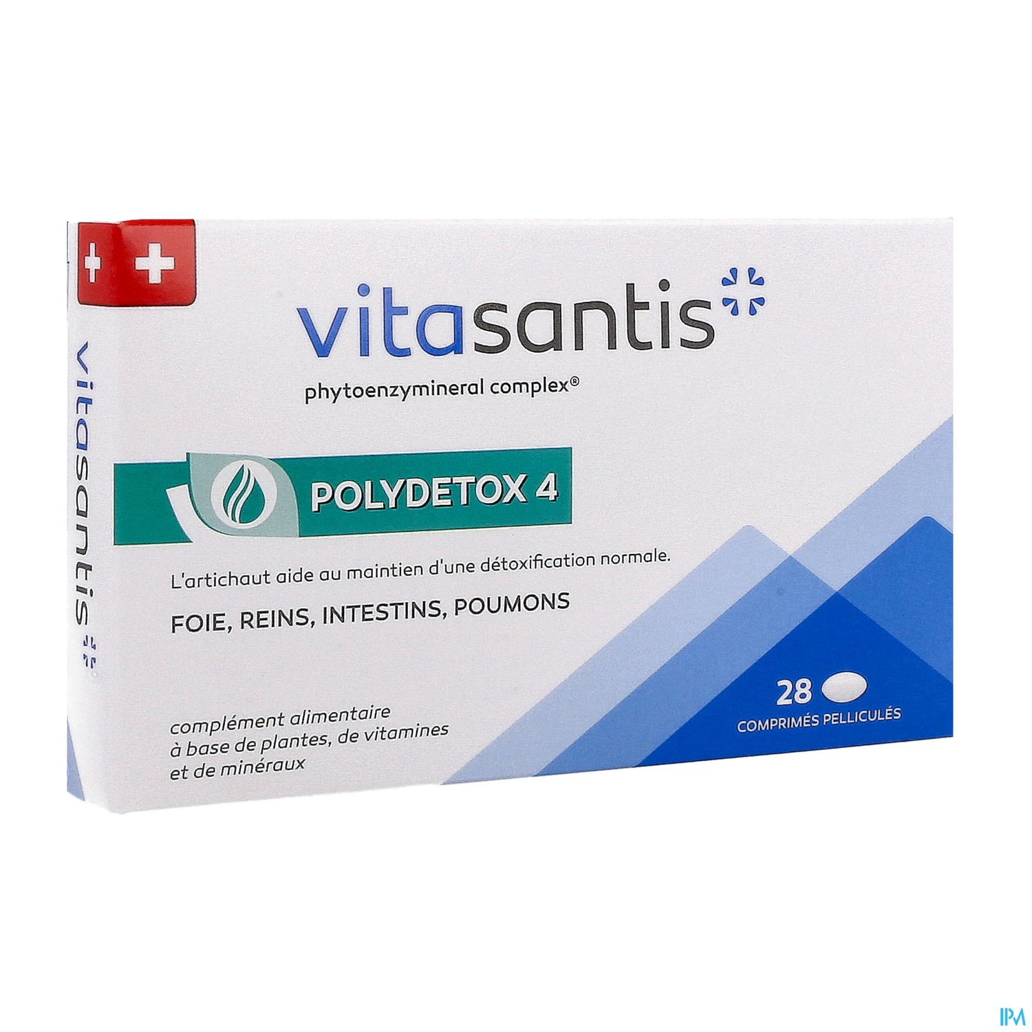 Santis Vitasantis Polydetox 4 Comprime 28