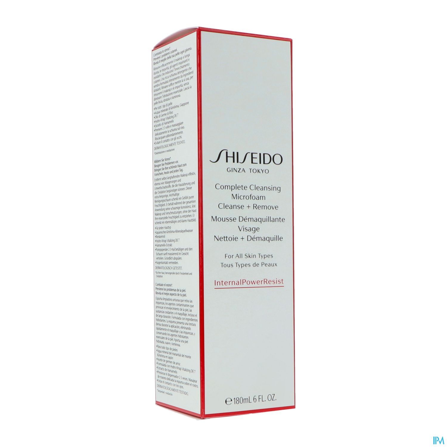 Shiseido Mousse Demaquillante Visage 180ml