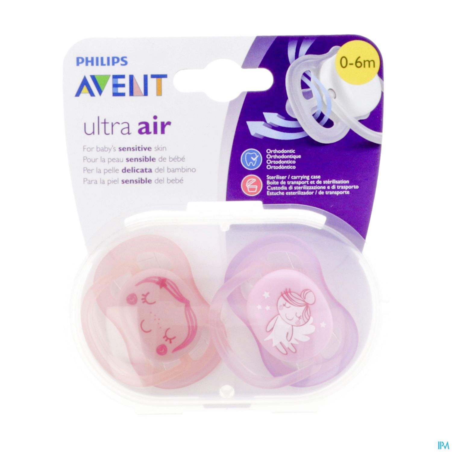 SUCET AVENT ULTRA AIR POUP/FE 0-6M
