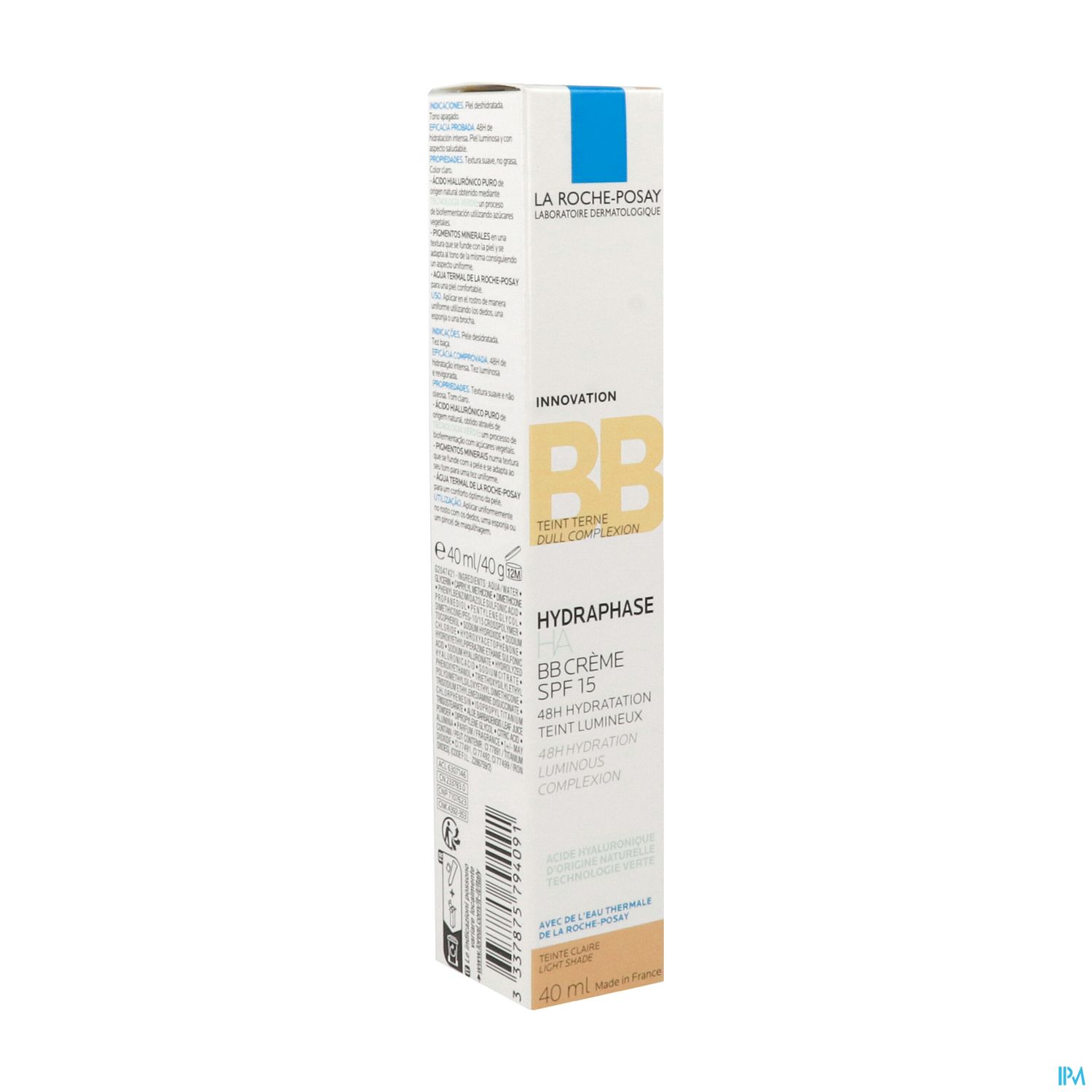 HYDRAPHASE HA BB CLAIRE 40ML
