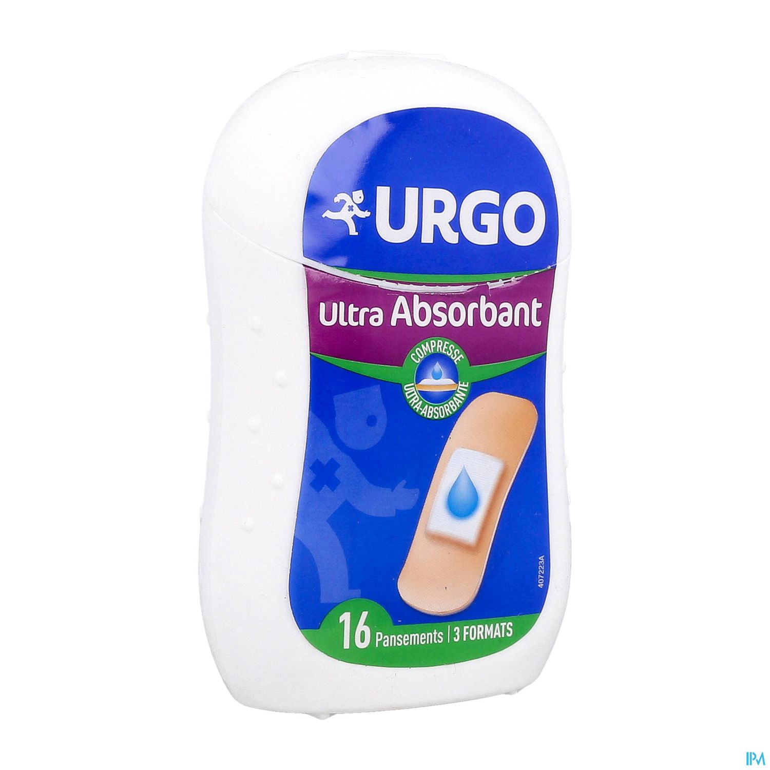 Urgo Pansement Ultra Absorbant 3formats X16