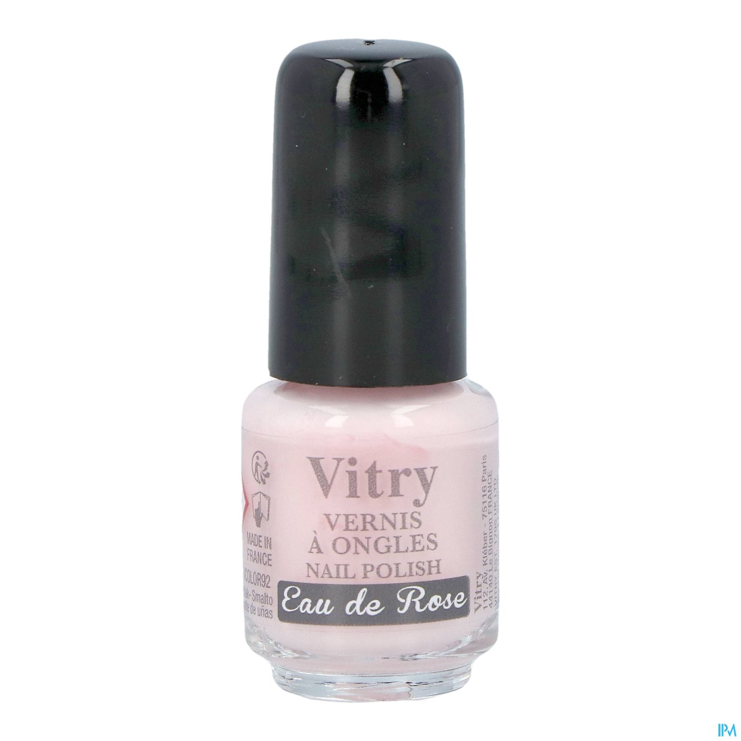Vitry Vernis Ongles Eau De Rose Mini 4ml
