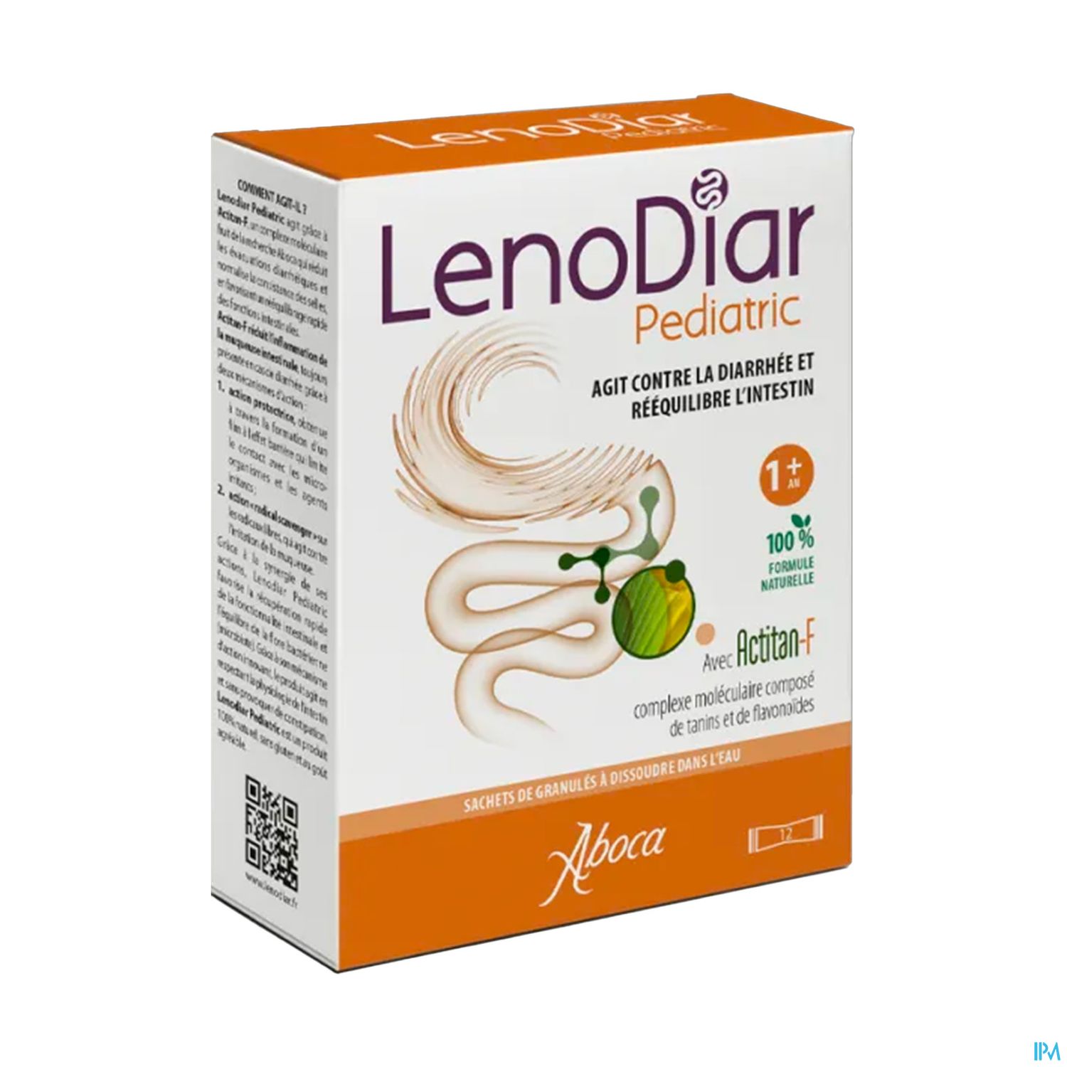 Aboca Lenodiar Pediatric Diarrhee Equilibre Intes Sachet 12