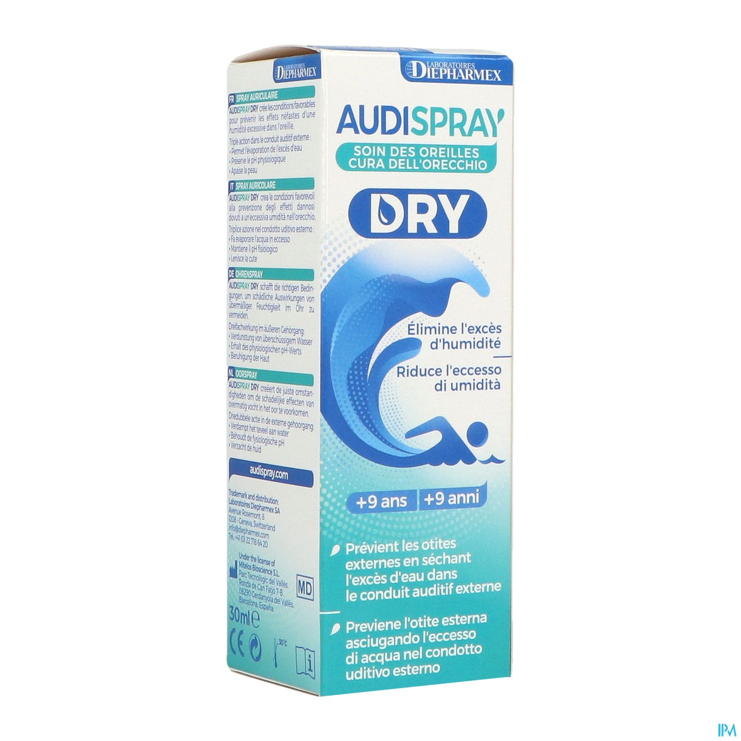 Cooper Audispray Dry Soin Oreilles 30ml