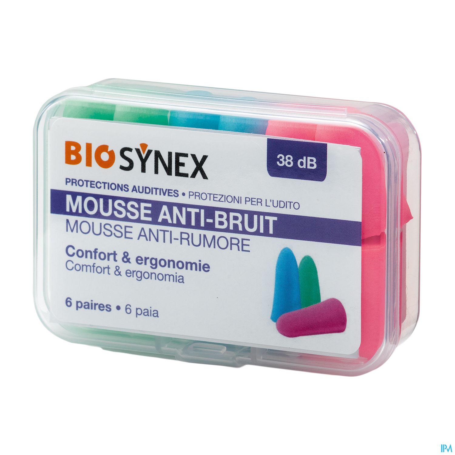 BIOSYNEX PROT AUDITIV MOUSSE 6PAIR
