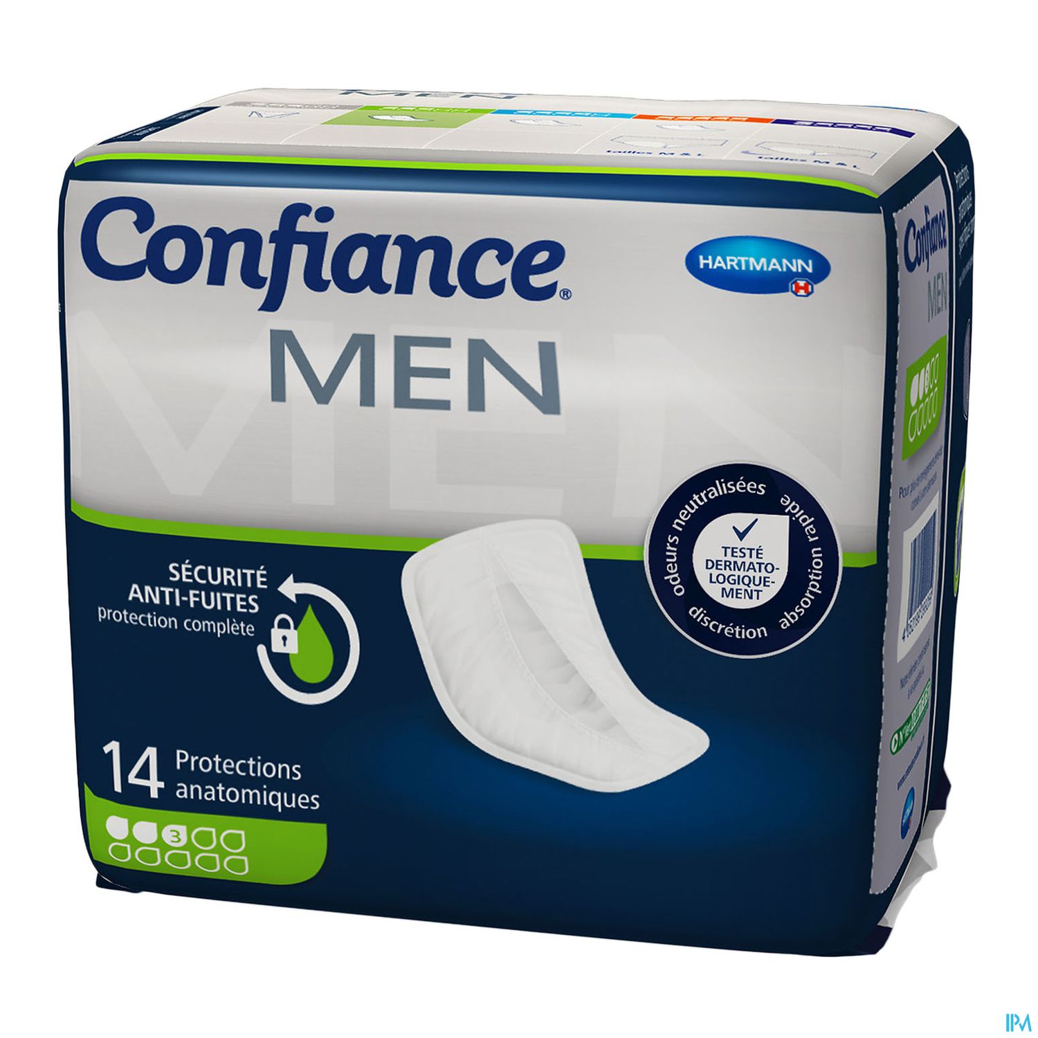 Hartmann Confiance For Men Protection Absorbante 3 Gouttes 14
