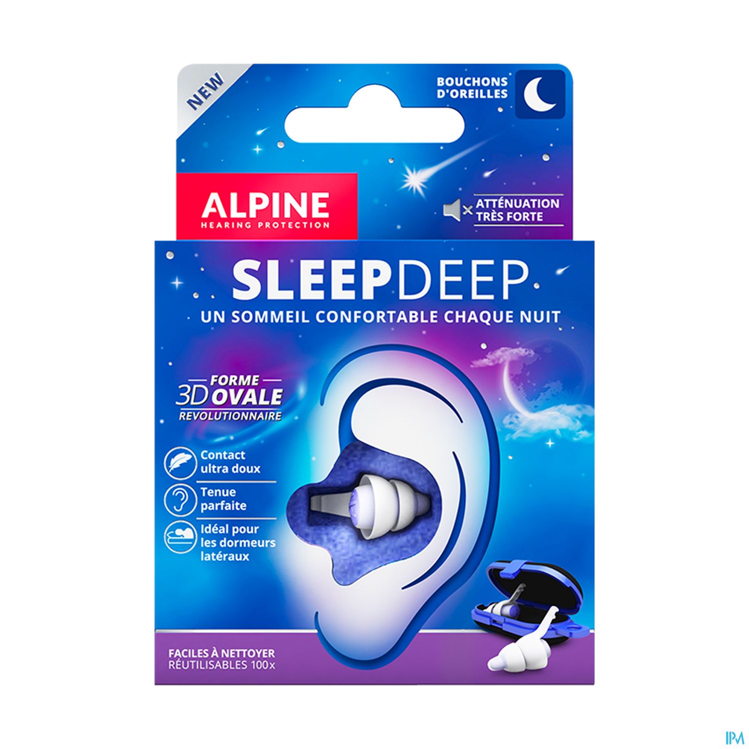 ALPINE SLEEPDEEP BOUCH/OREIL 3D